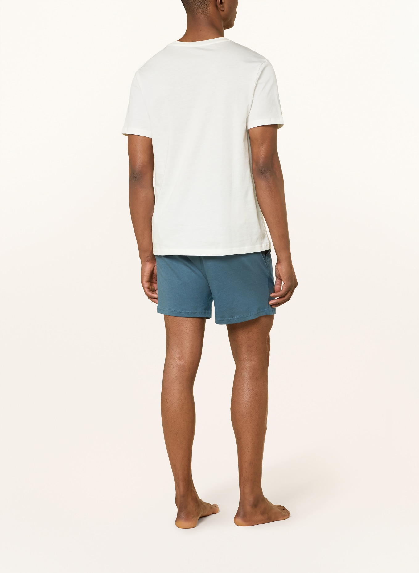 Marc O'Polo koszulka nocna: BIAŁY / CZARNY