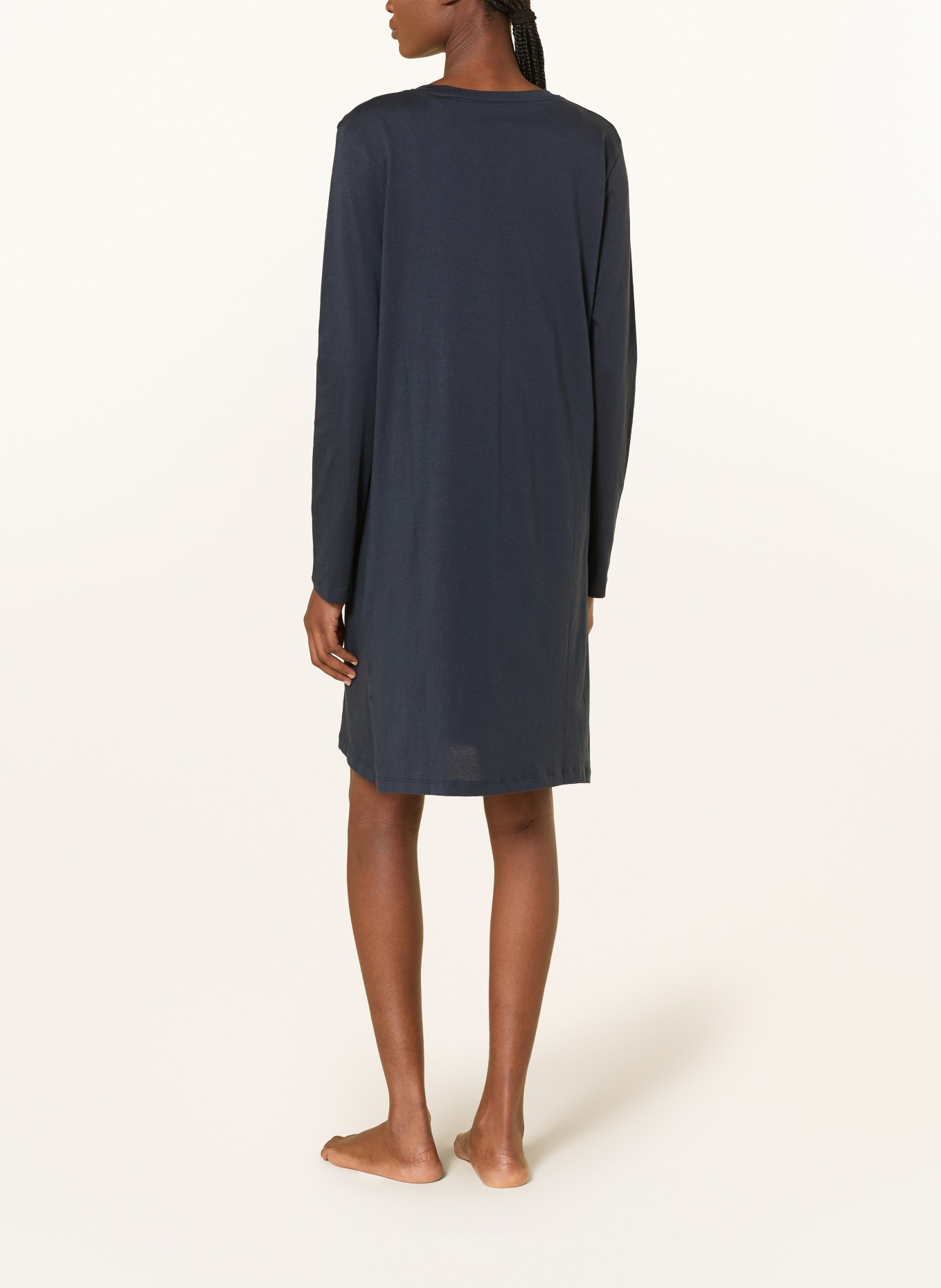 Marc O'Polo nachtjapon: DONKERBLAUW