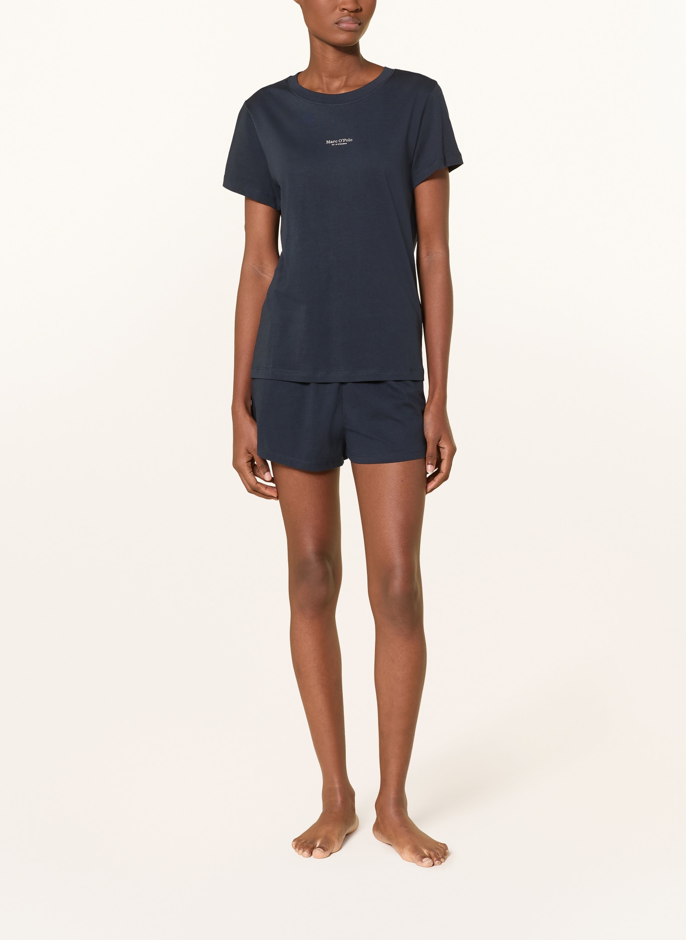 Marc O'Polo Szorty typu lounge: GRANATOWY