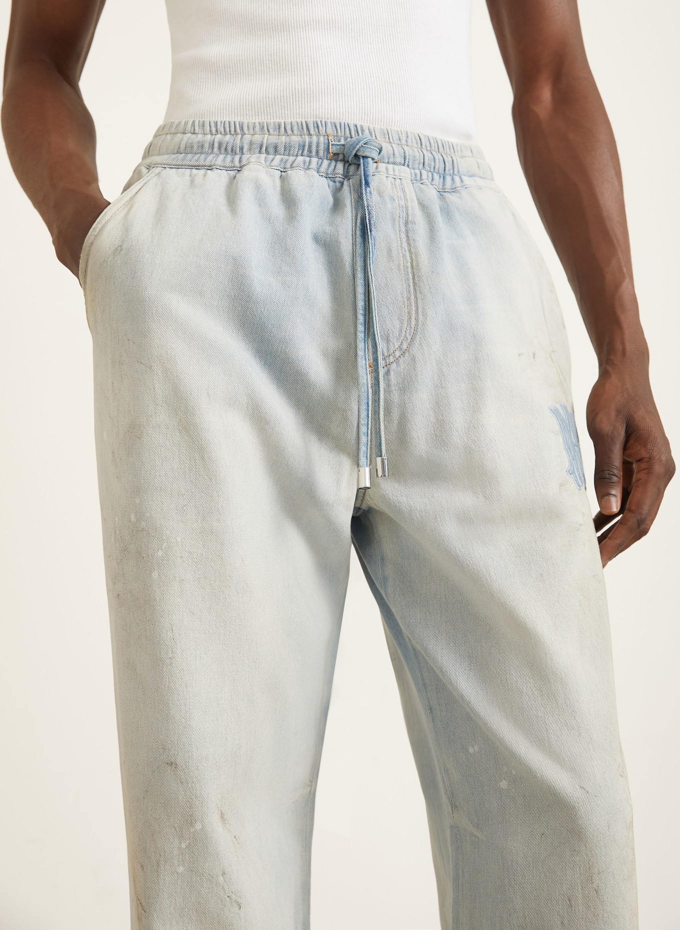 AMIRI Jeans Relaxed Baggy Fit: 543 Perfect Antique Indigo