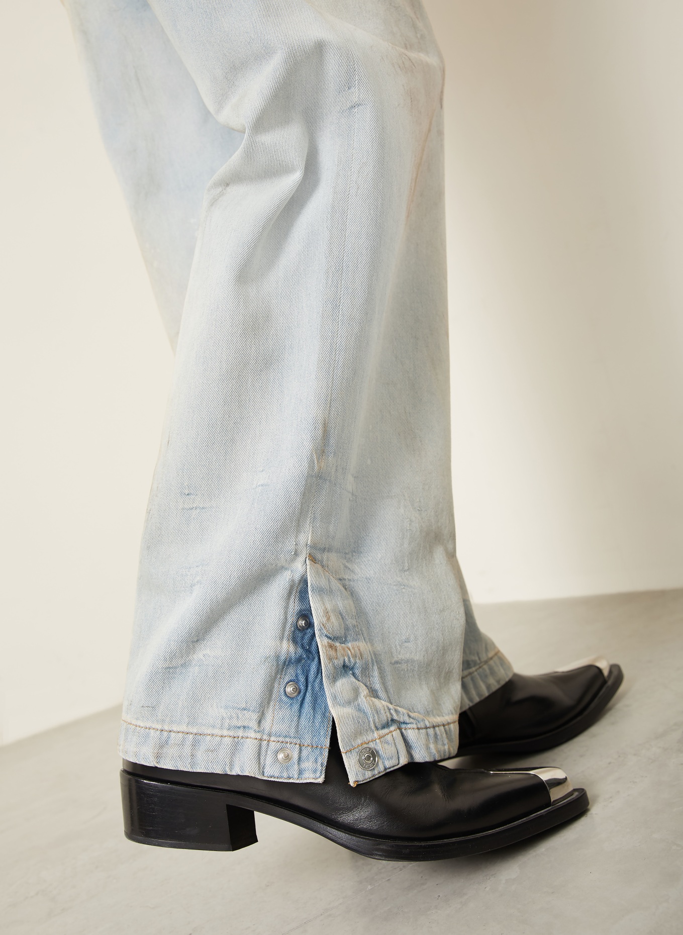 AMIRI Jeans Relaxed Baggy Fit: 543 Perfect Antique Indigo