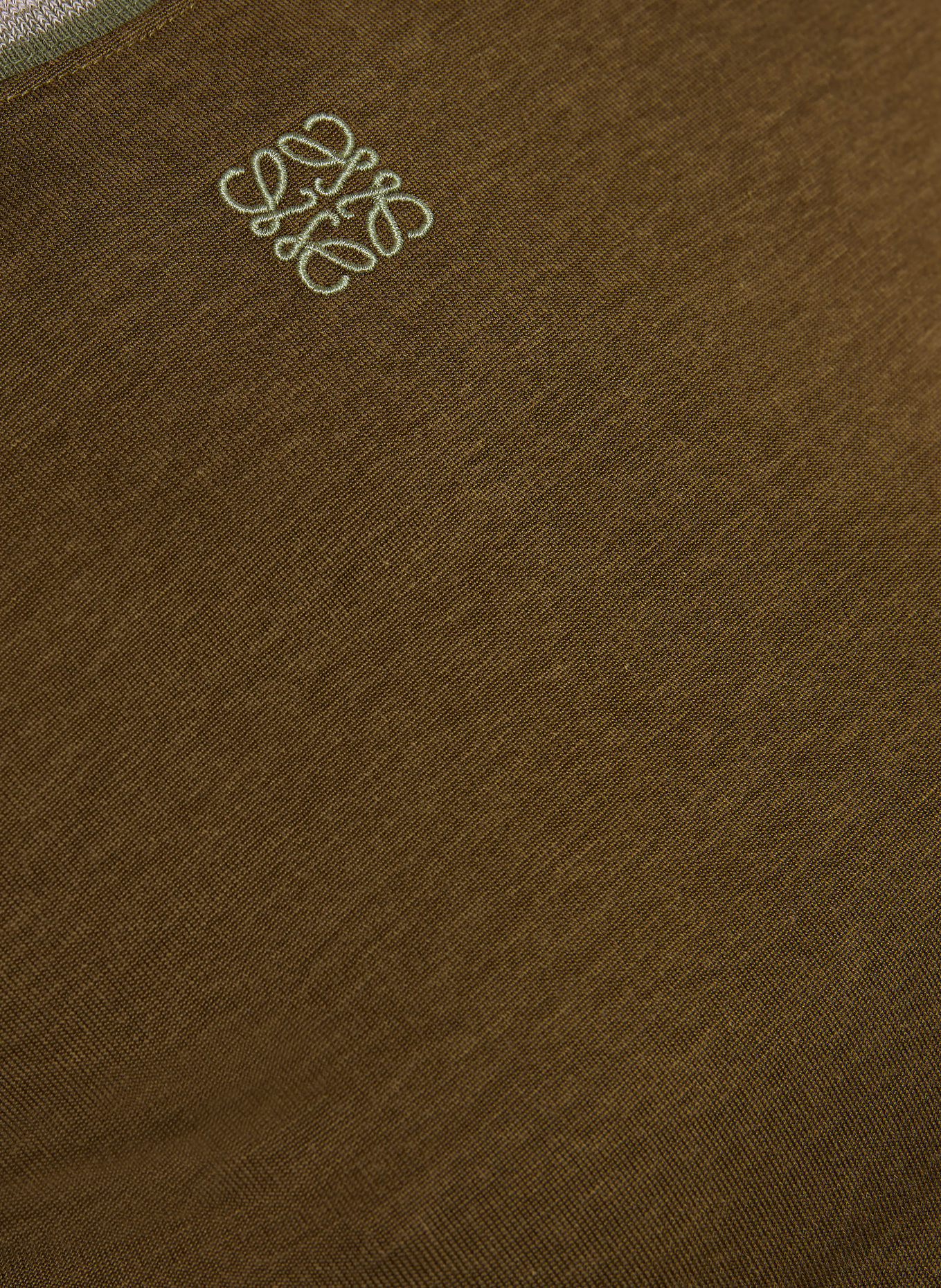 LOEWE T-Shirt: KHAKI / ROSÉ