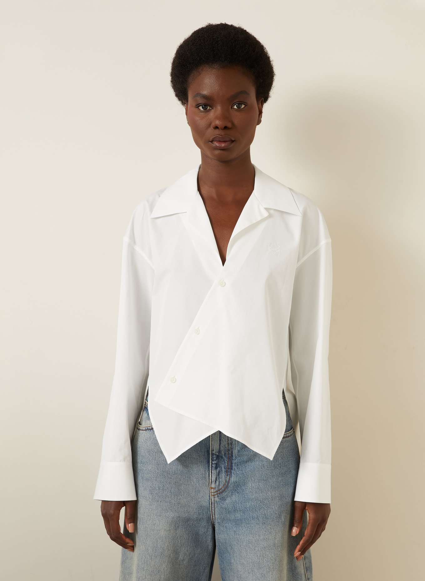 LOEWE Bluse: WEISS