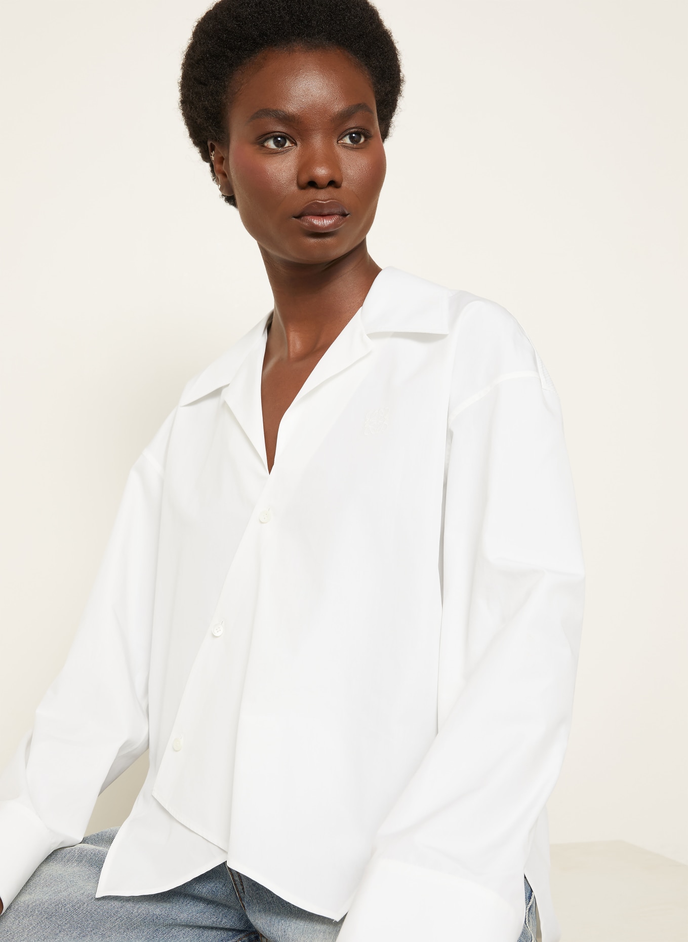LOEWE Bluse: WEISS