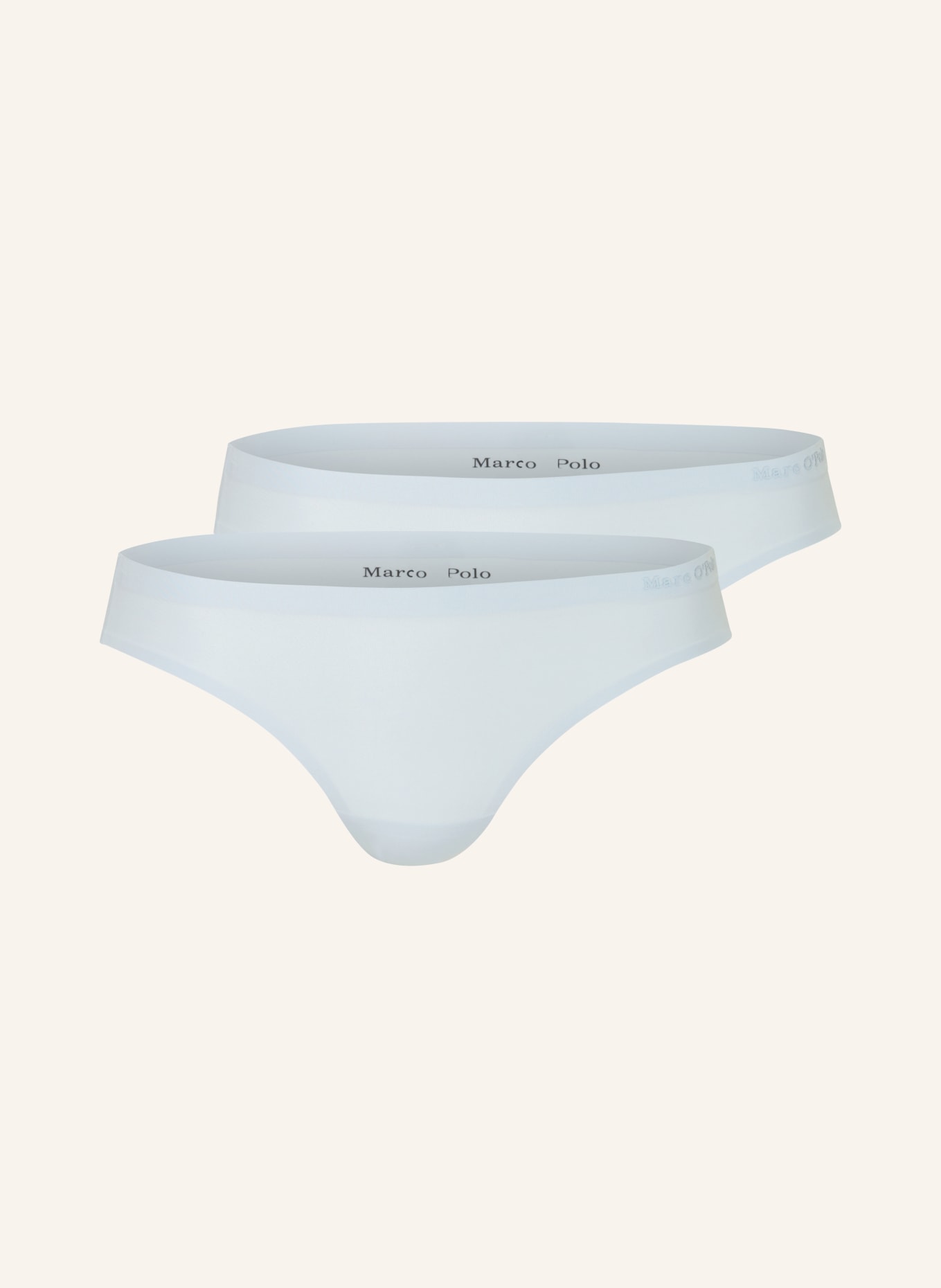 Marc O'Polo 2er-Pack Slips: HELLBLAU