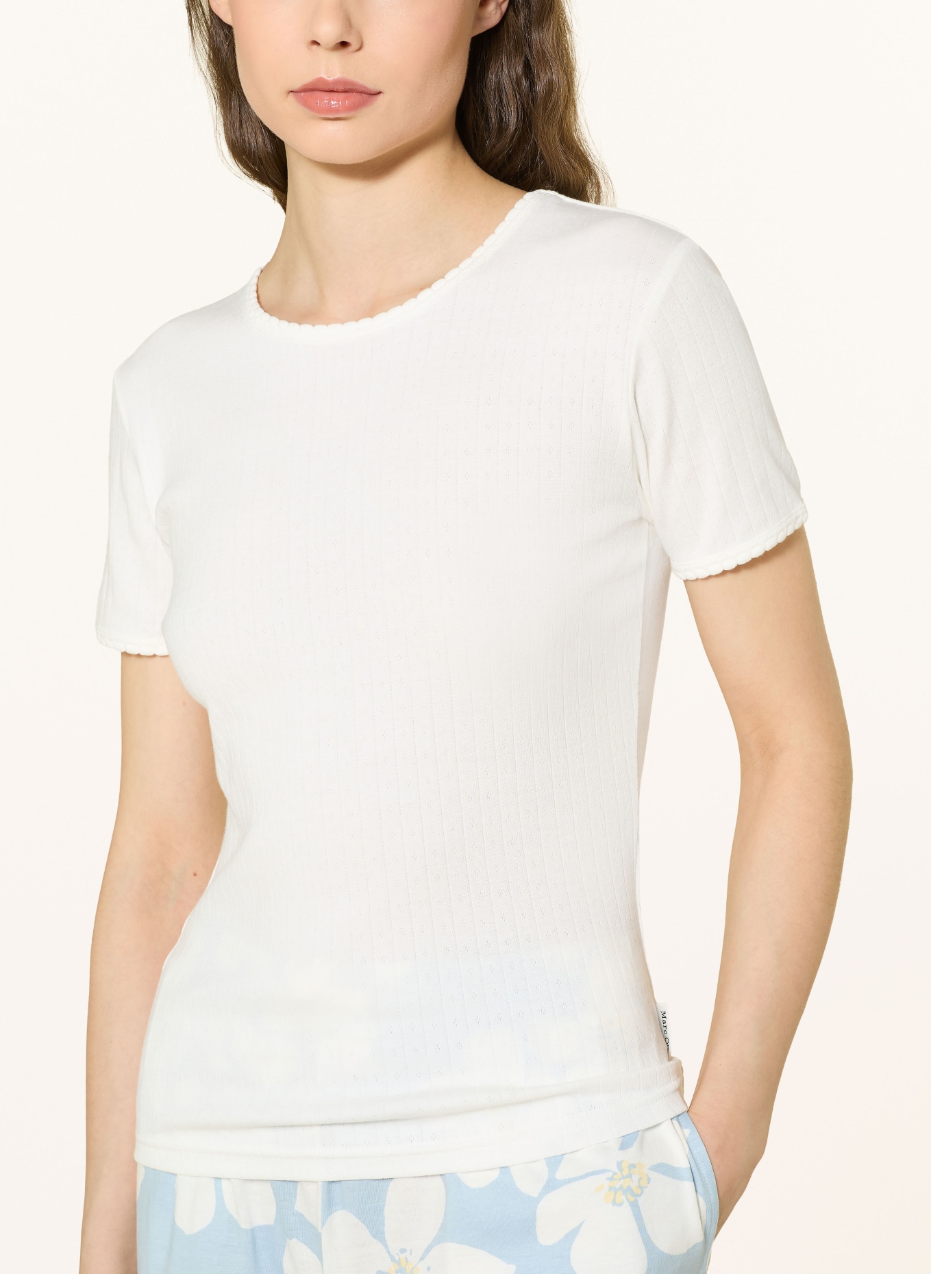 Marc O'Polo Schlafshirt: CREME