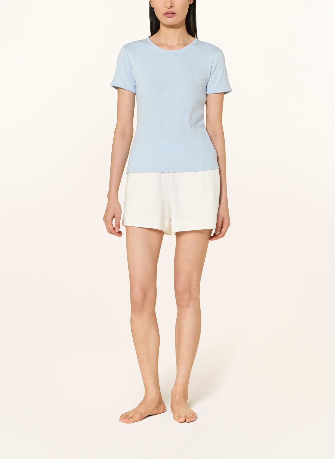 Marc O'Polo slaaphemd: LICHTBLAUW