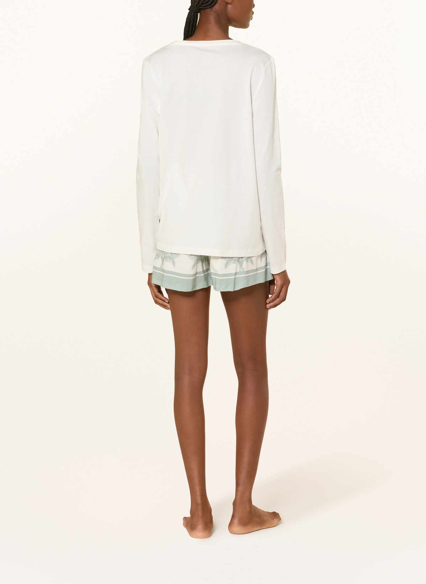 Marc O'Polo Slaapbroekje: WIT / MINT