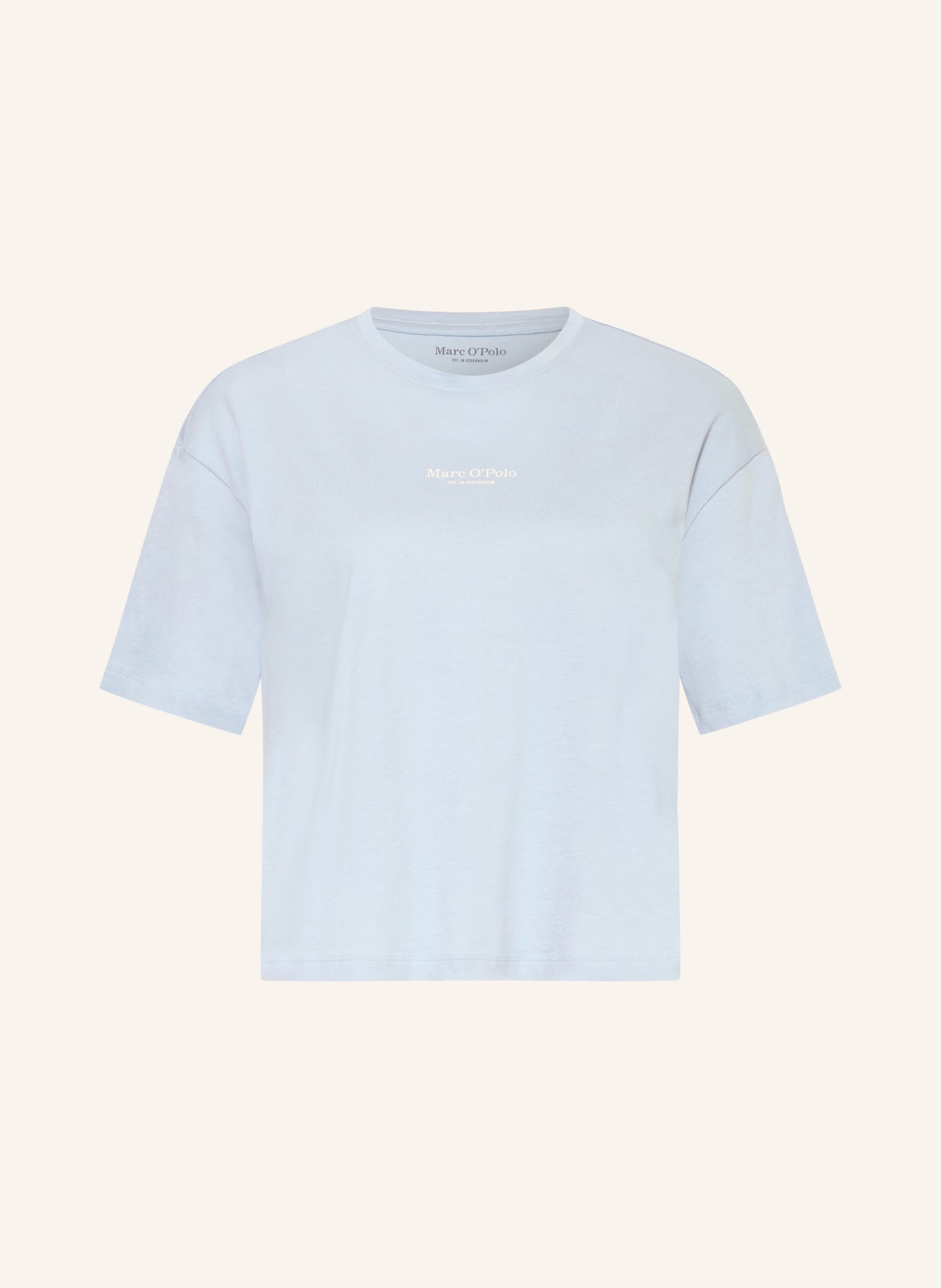 Marc O'Polo slaaphemd: LICHTBLAUW