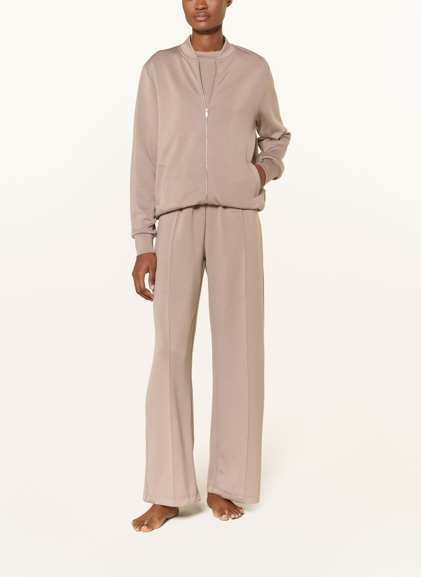 Marc O'Polo loungejack: TAUPE