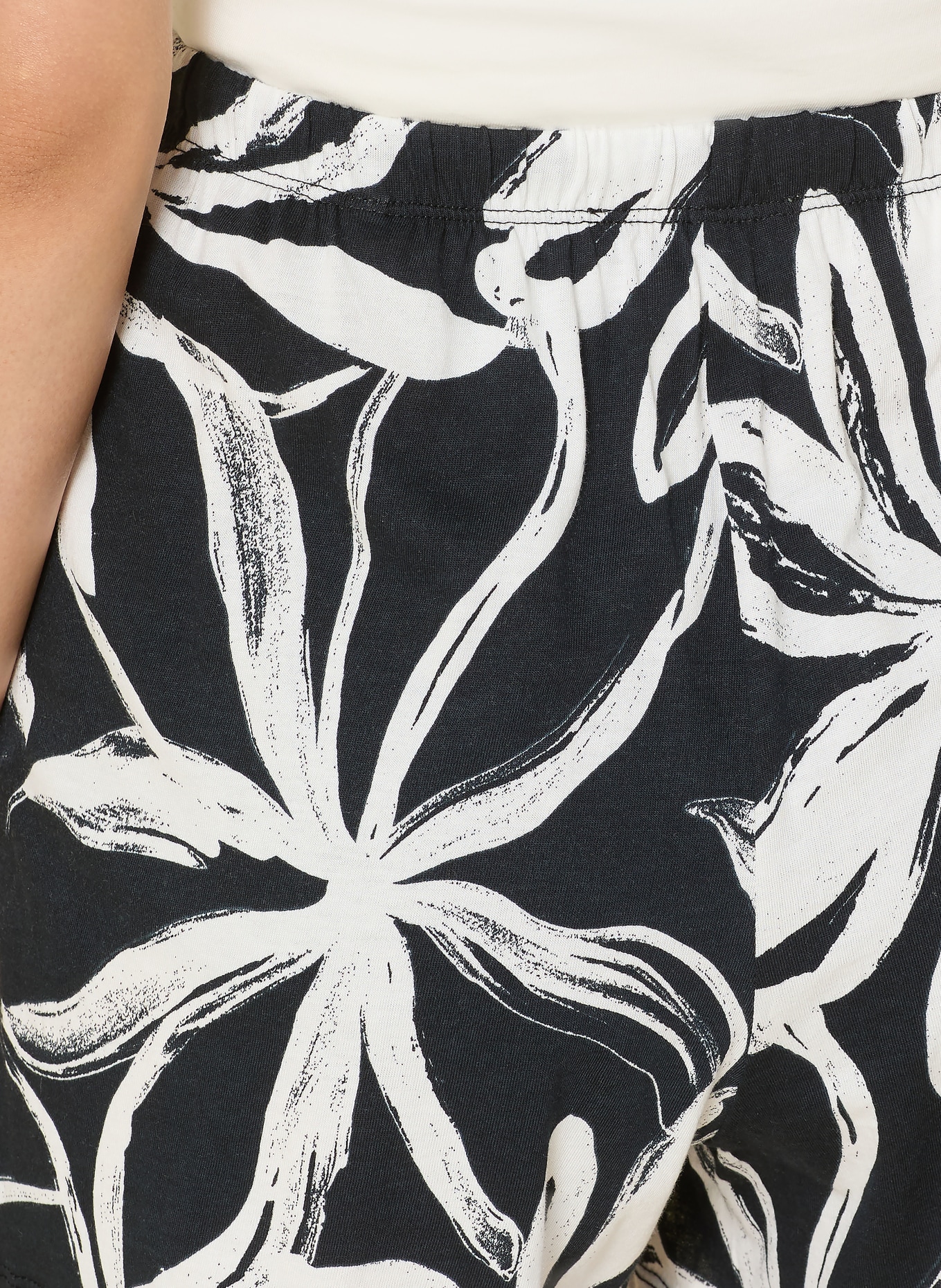 Marc O'Polo Slaapbroekje: ZWART / WIT