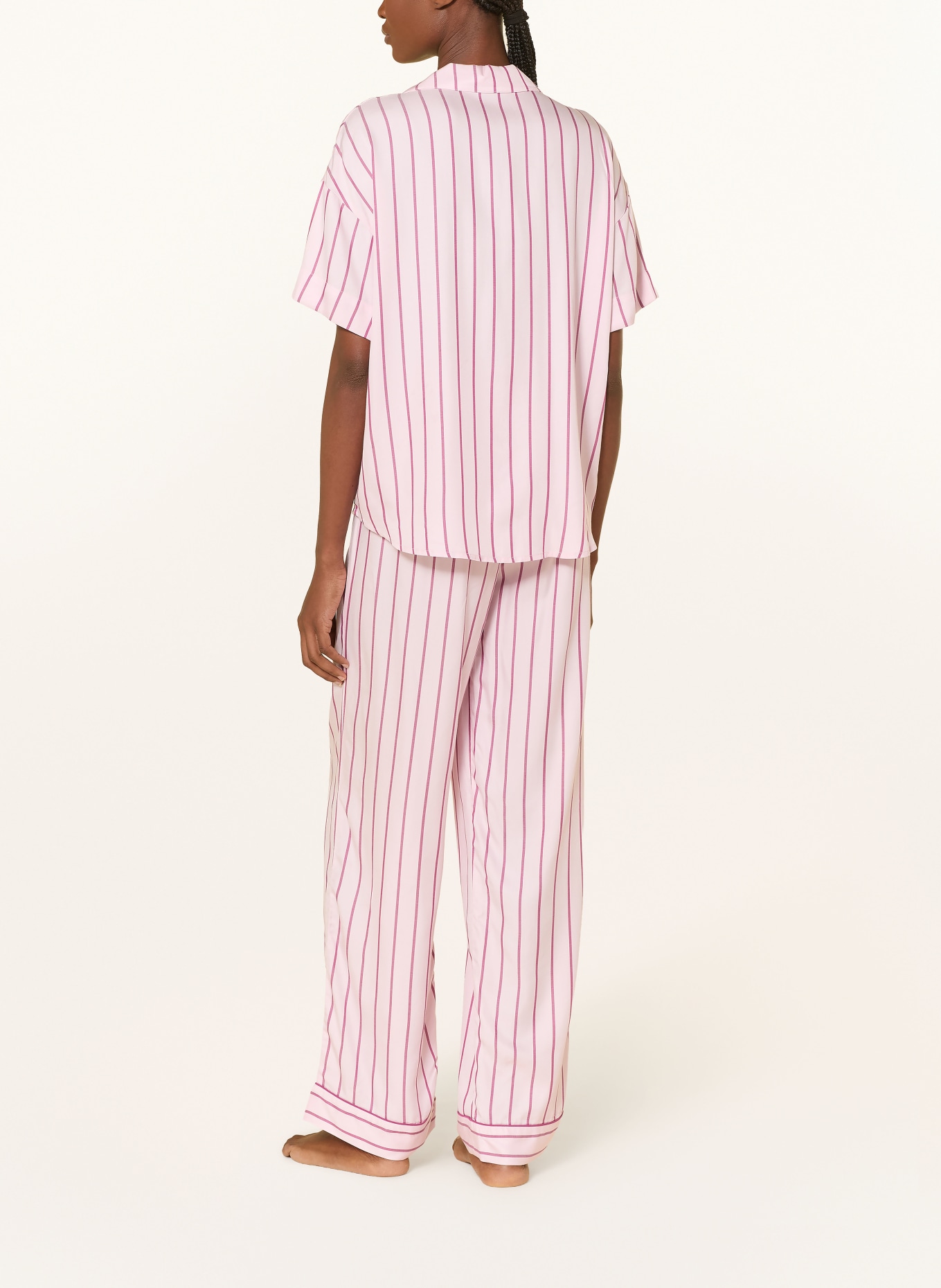 Marc O'Polo spodnie do spania: JASNORÓŻOWY / BRUDNY RÓŻ