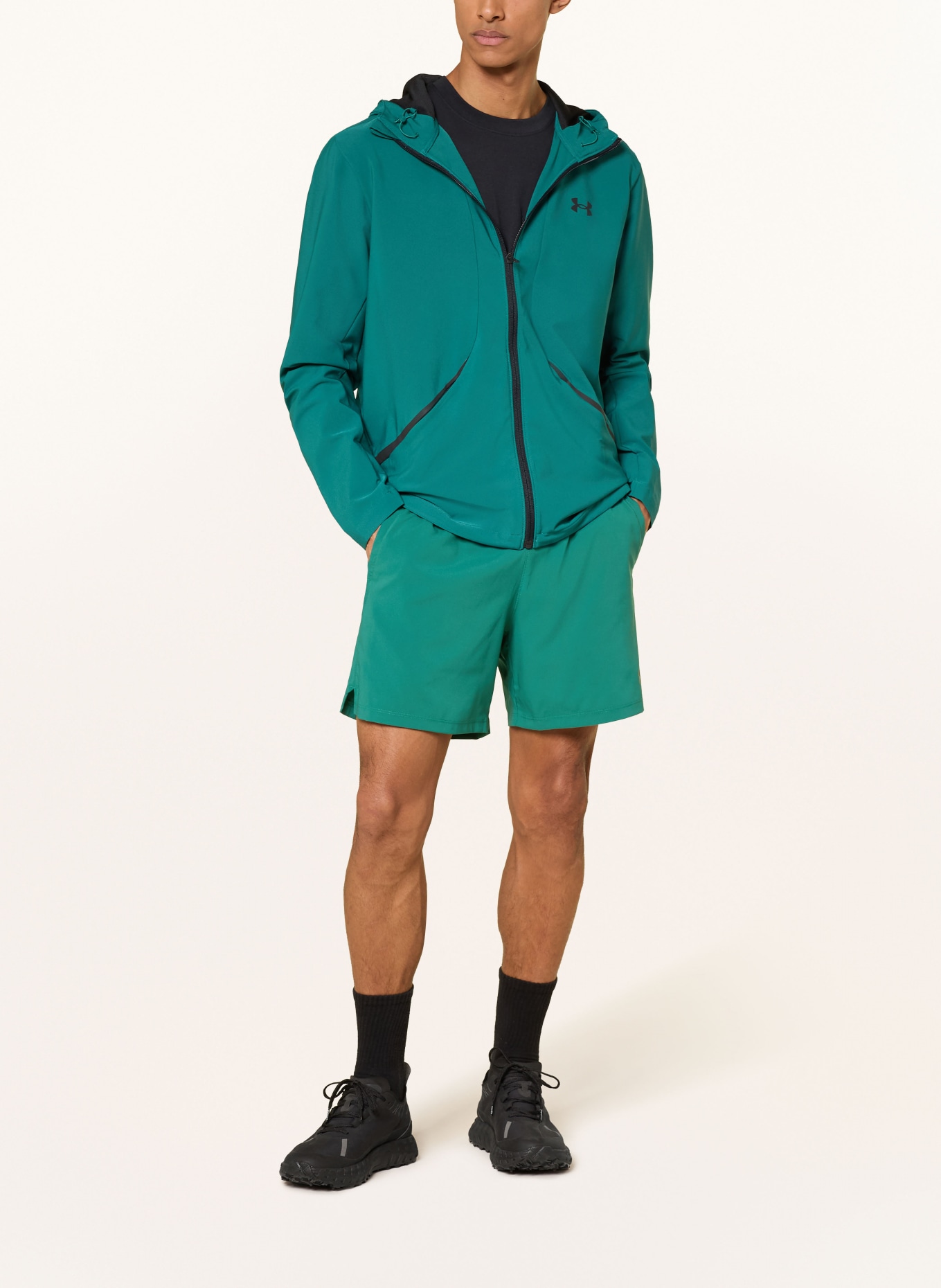 UNDER ARMOUR Spodenki treningowe UA VANISH WOVEN 2.0: PETROL