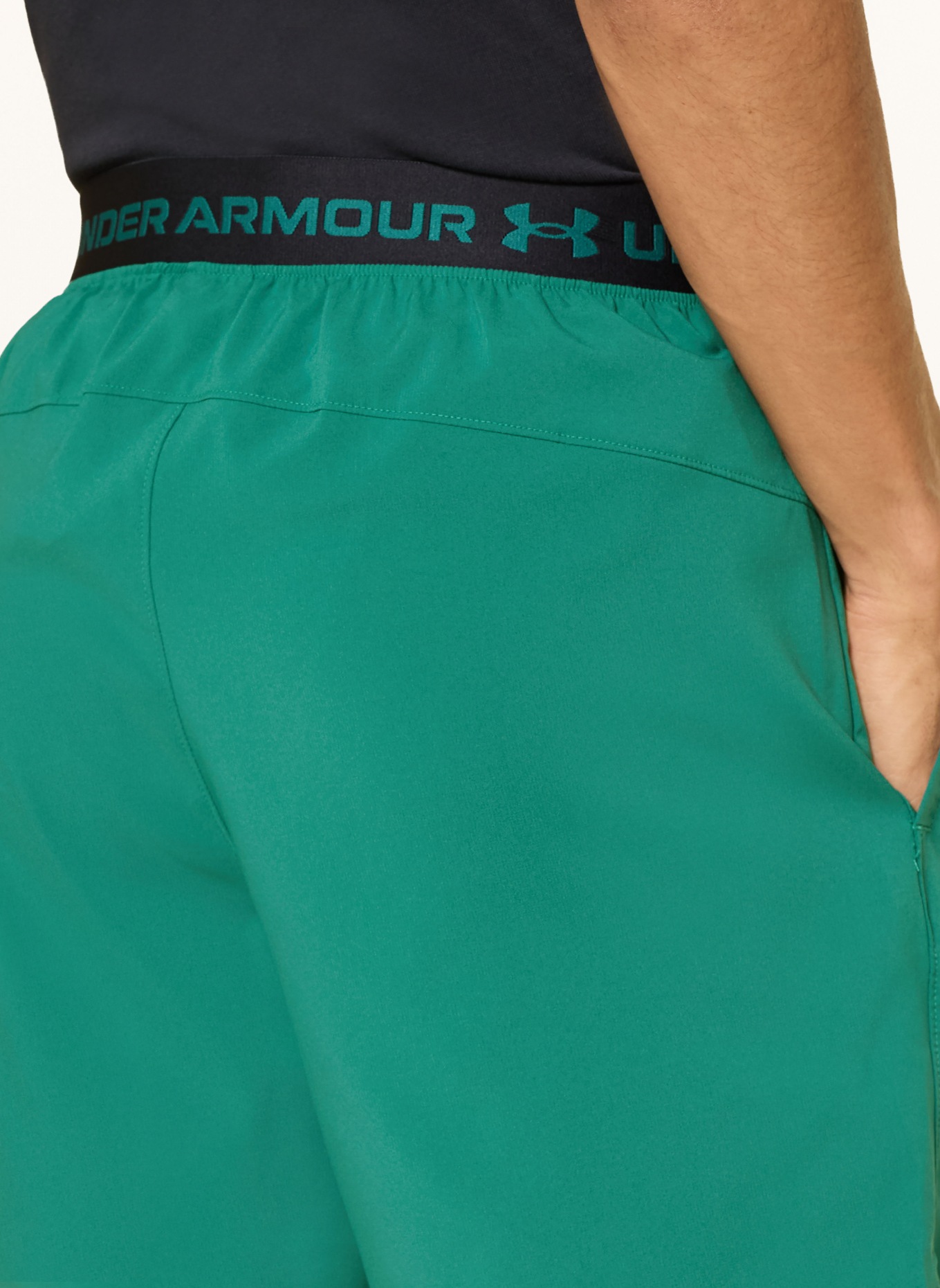 UNDER ARMOUR Spodenki treningowe UA VANISH WOVEN 2.0: PETROL