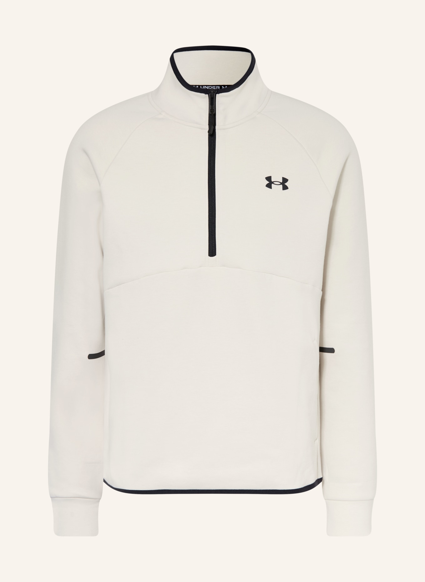 UNDER ARMOUR Sweat-Troyer UA UNSTOPPABLE: ECRU