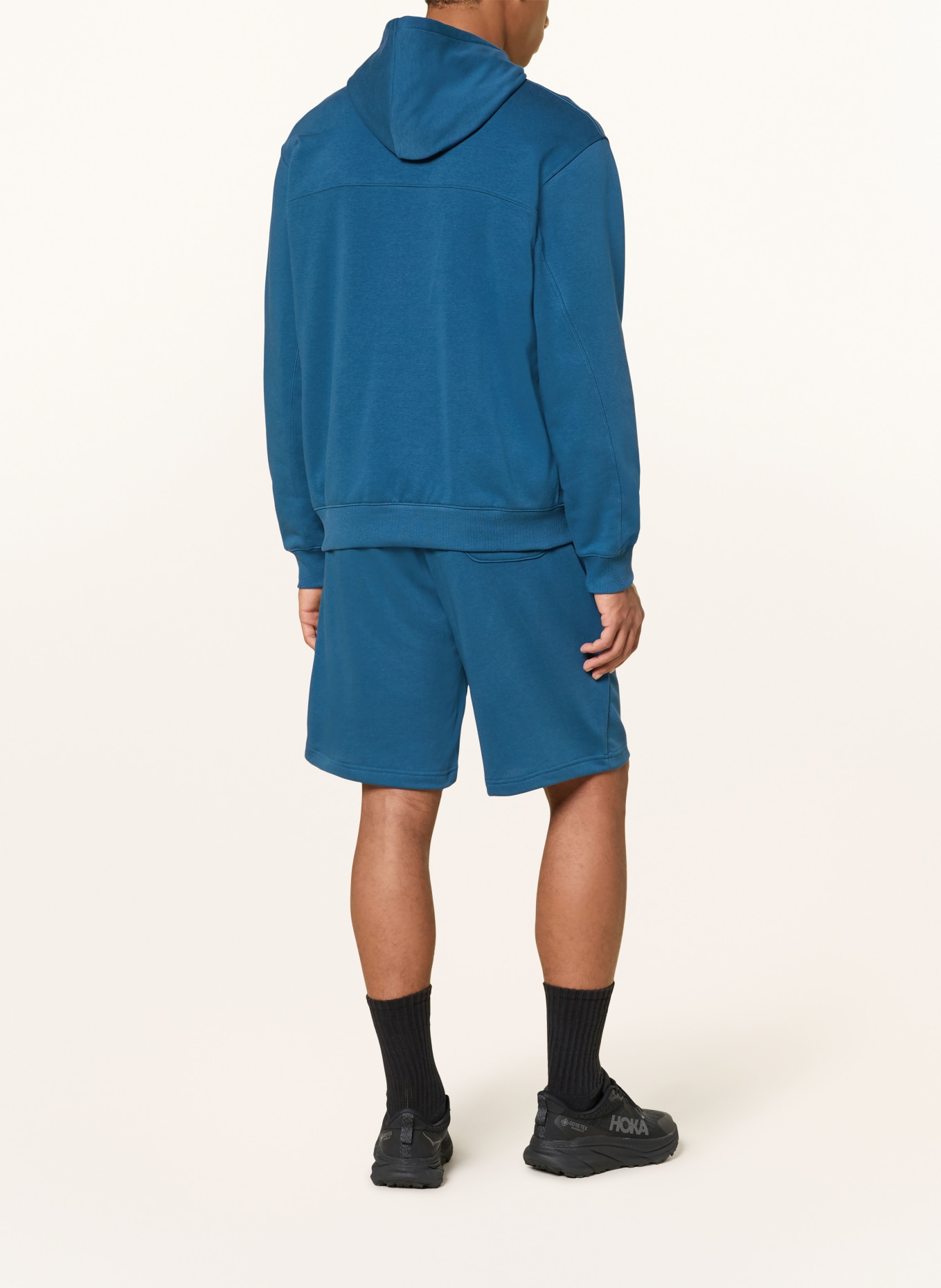 UNDER ARMOUR Hoodie UA RIVAL LIGHTWEIGHT: BLAU / SCHWARZ