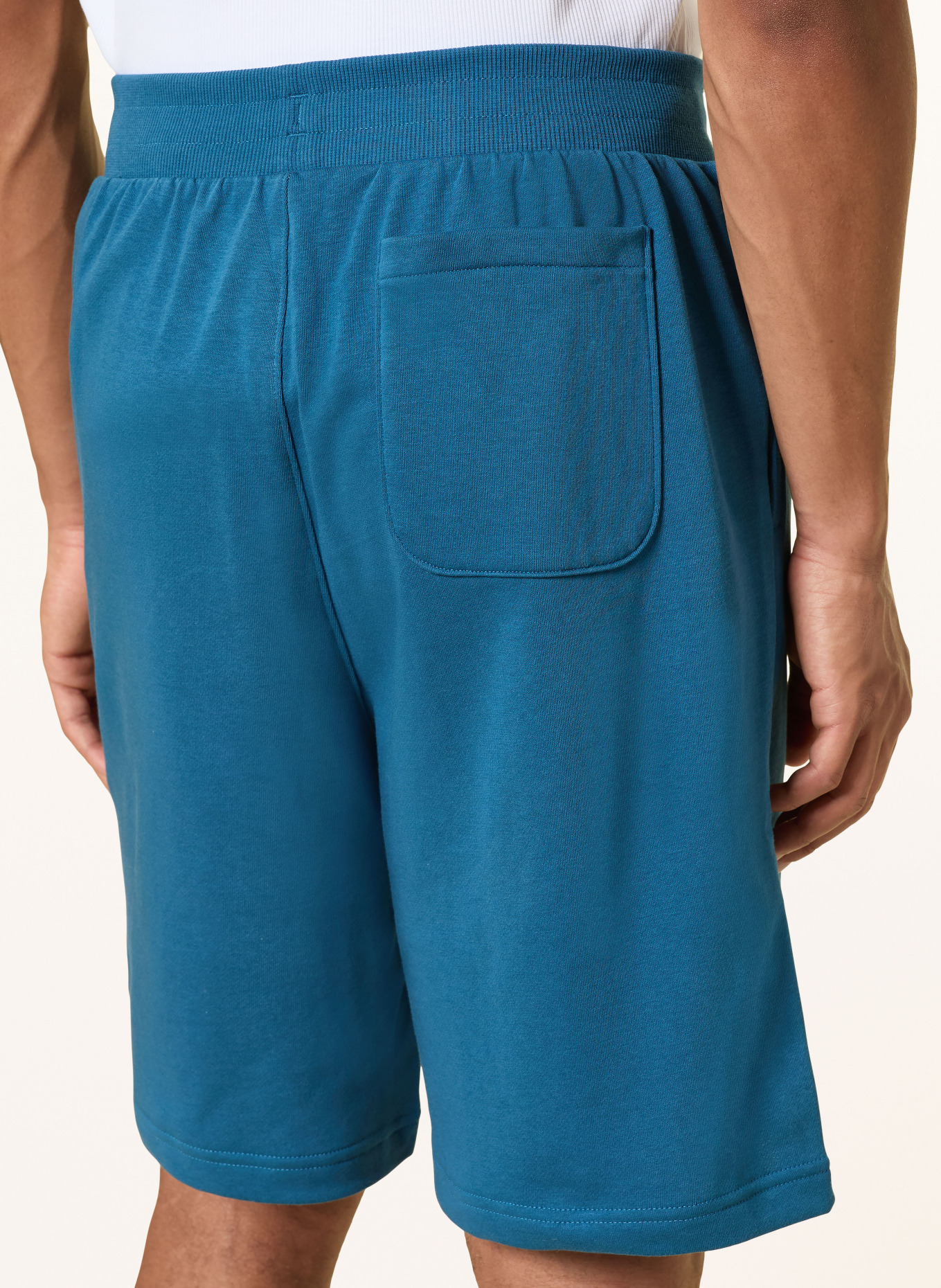 UNDER ARMOUR Short de survêtement UA RIVAL LIGHTWEIGHT: BLEU / NOIR