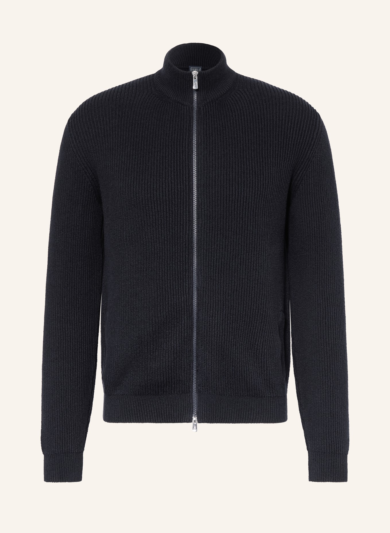 FEDELI cardigan: DARK BLUE