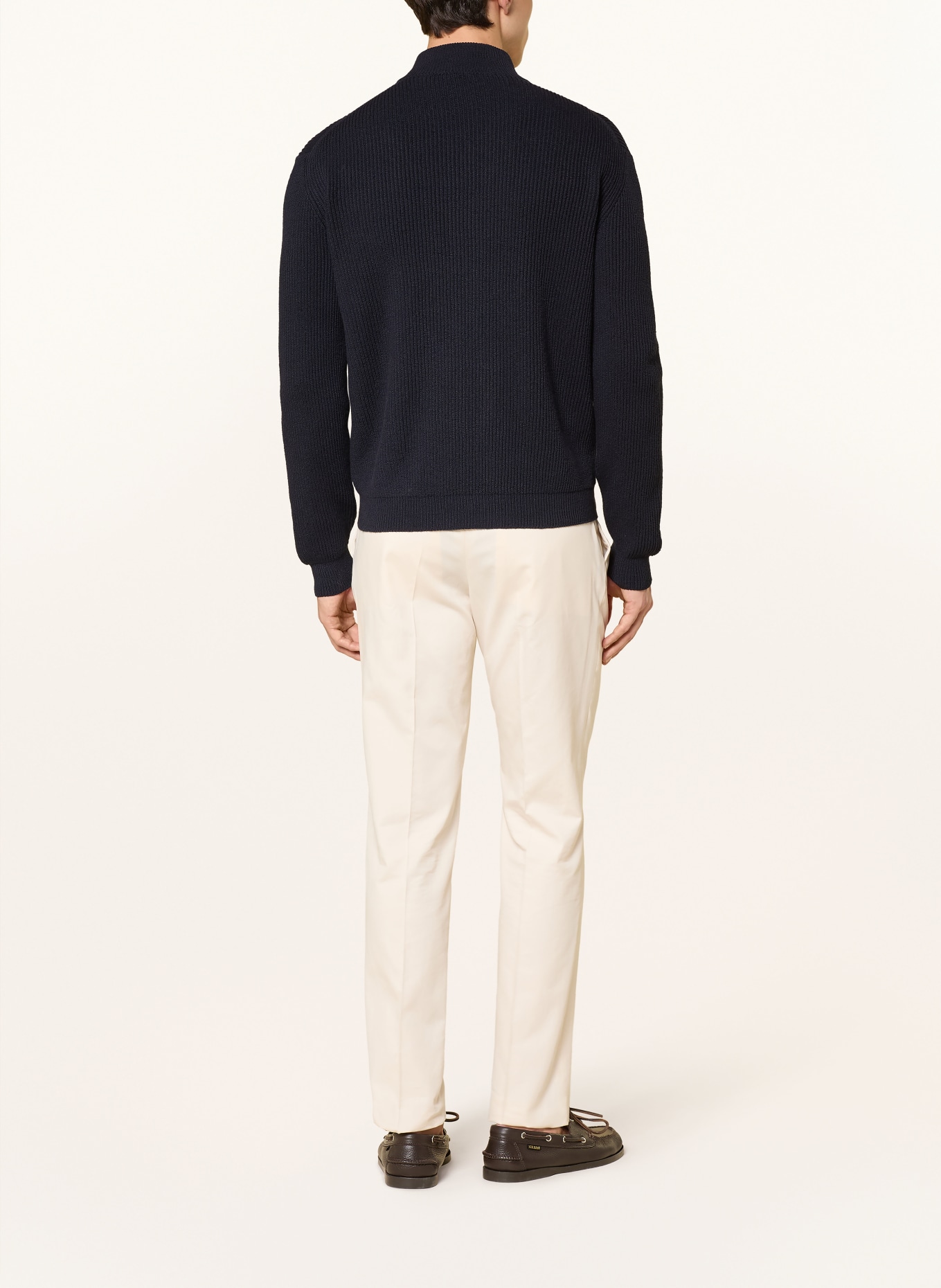 FEDELI cardigan: DARK BLUE