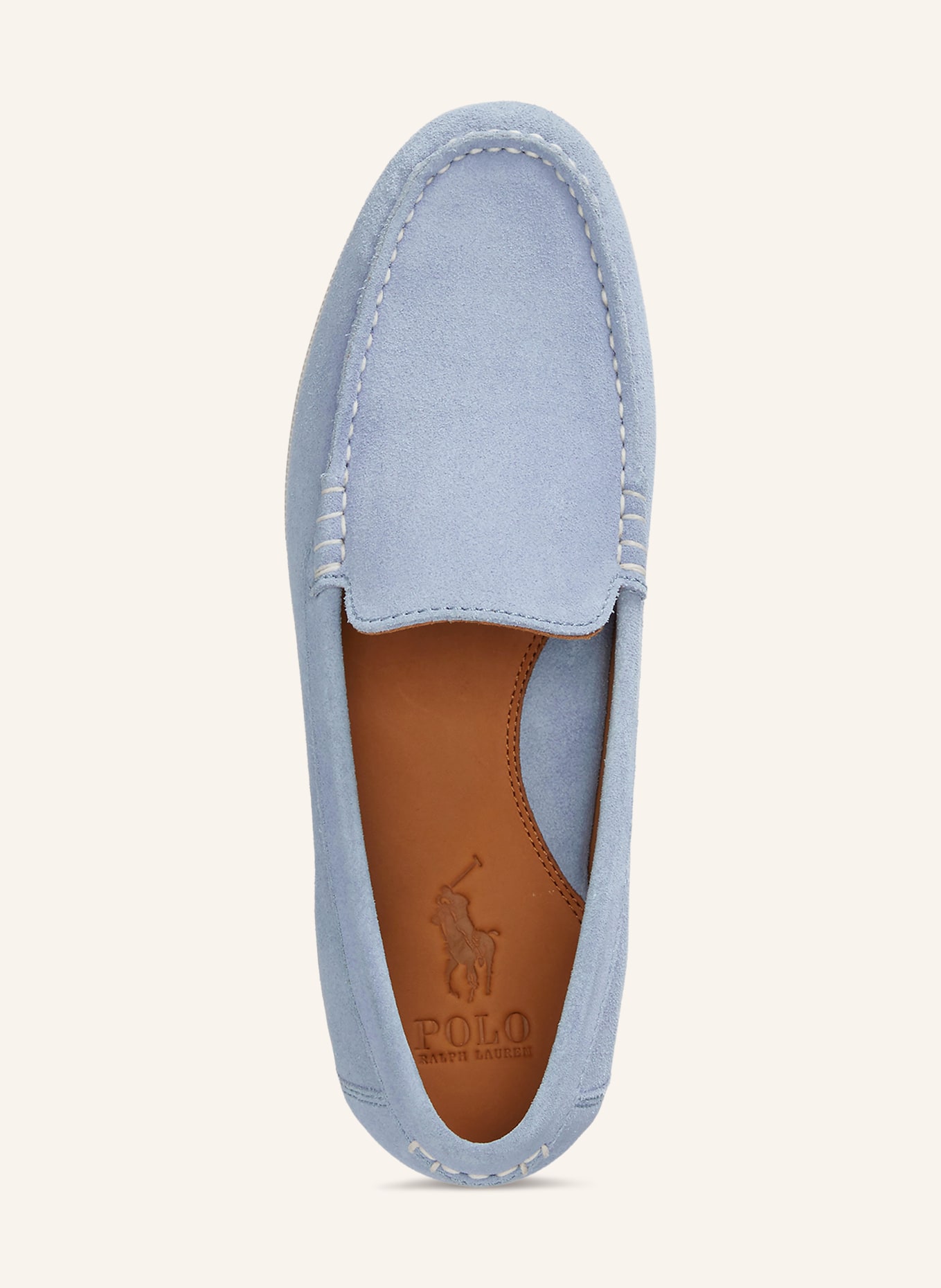 POLO RALPH LAUREN pantofle: TMAVĚ MODRÁ