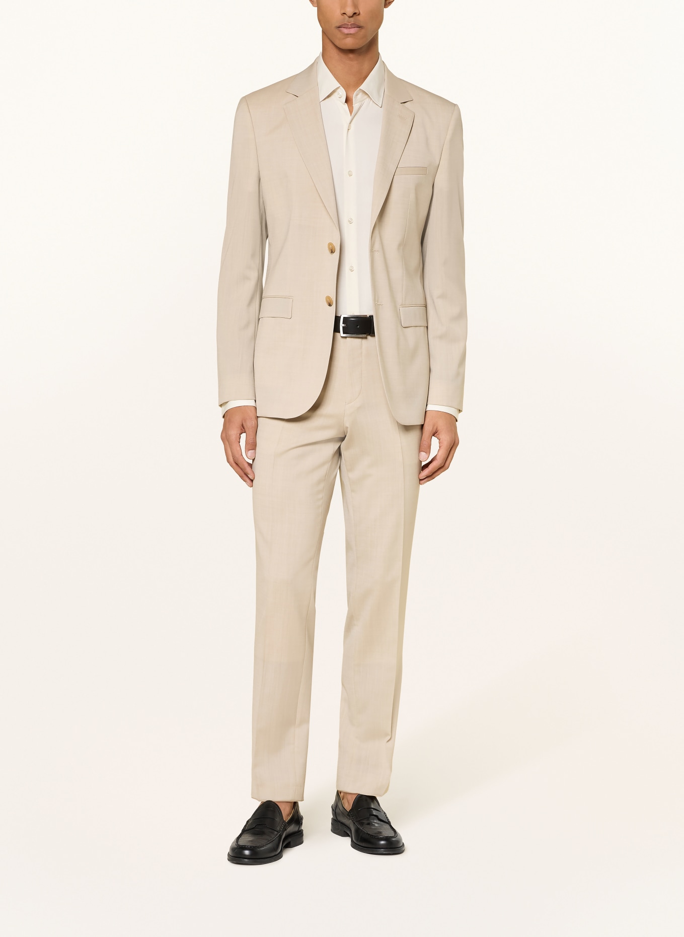 HUGO Anzughose HESTEN Extra Slim Fit: 269 MEDIUM BEIGE