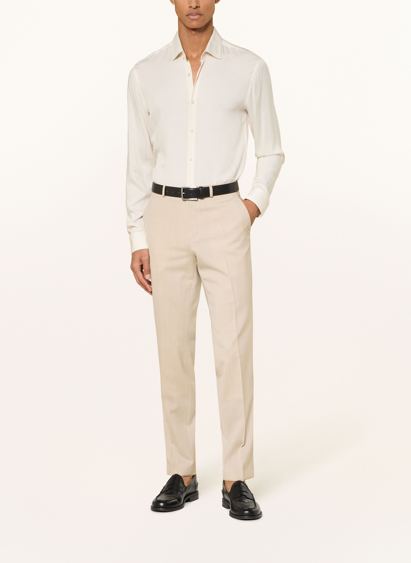 HUGO Anzughose HESTEN Extra Slim Fit: 269 MEDIUM BEIGE