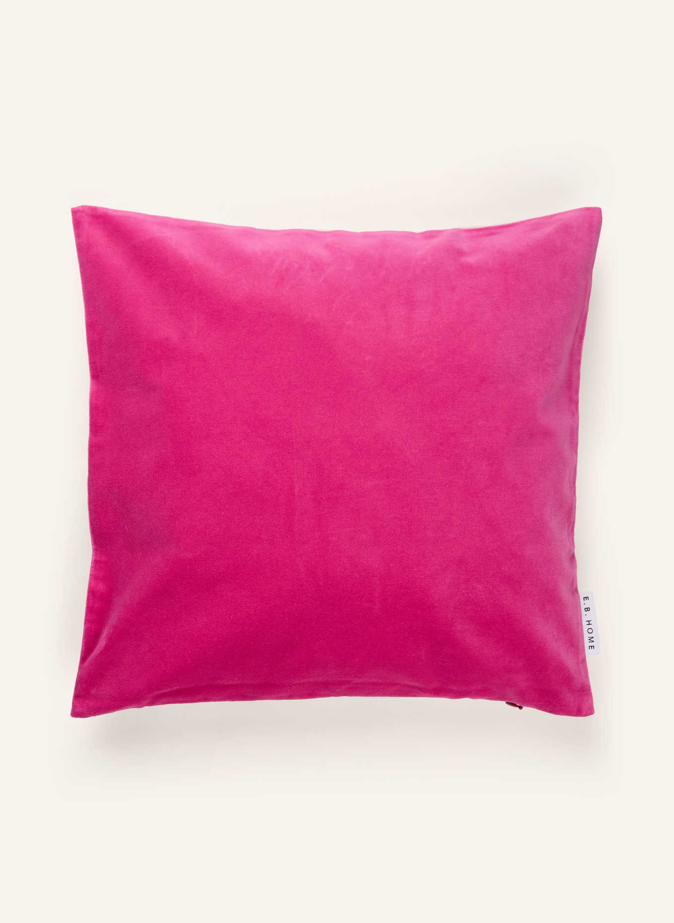EB HOME Decoratieve kussenhoes: ROZE / ROZE / BLAUW