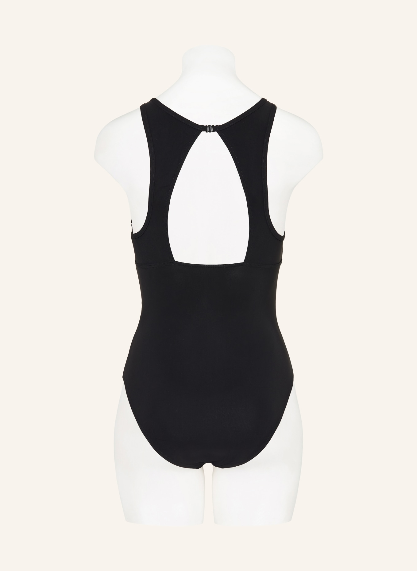 arena Badeanzug MESH ANGLE: SCHWARZ