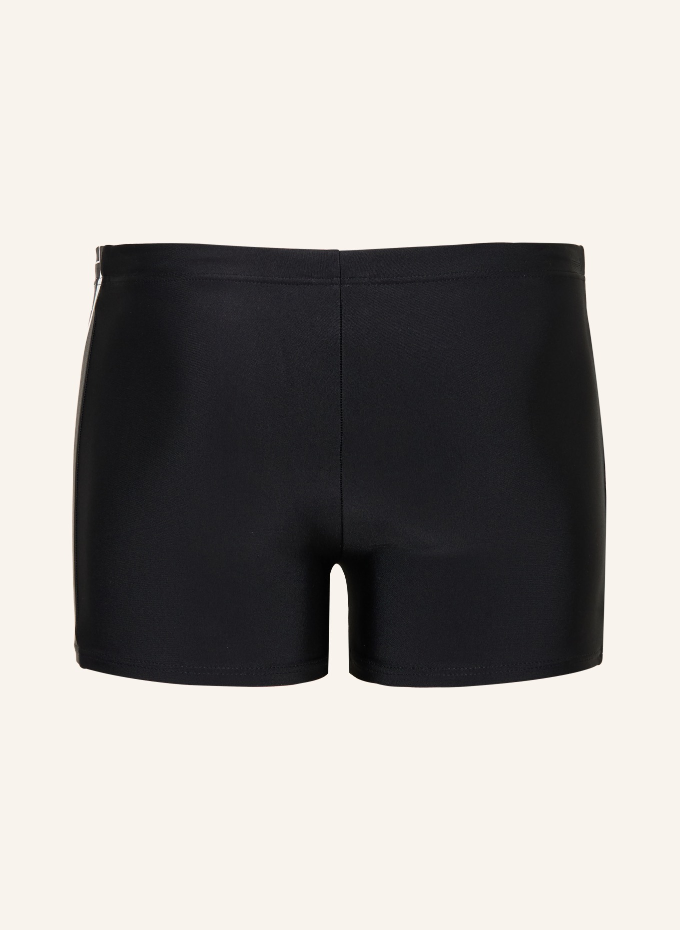 arena Maillot de bain DOUBLE GRAPHIC avec protection UV 50+: NOIR / BLANC