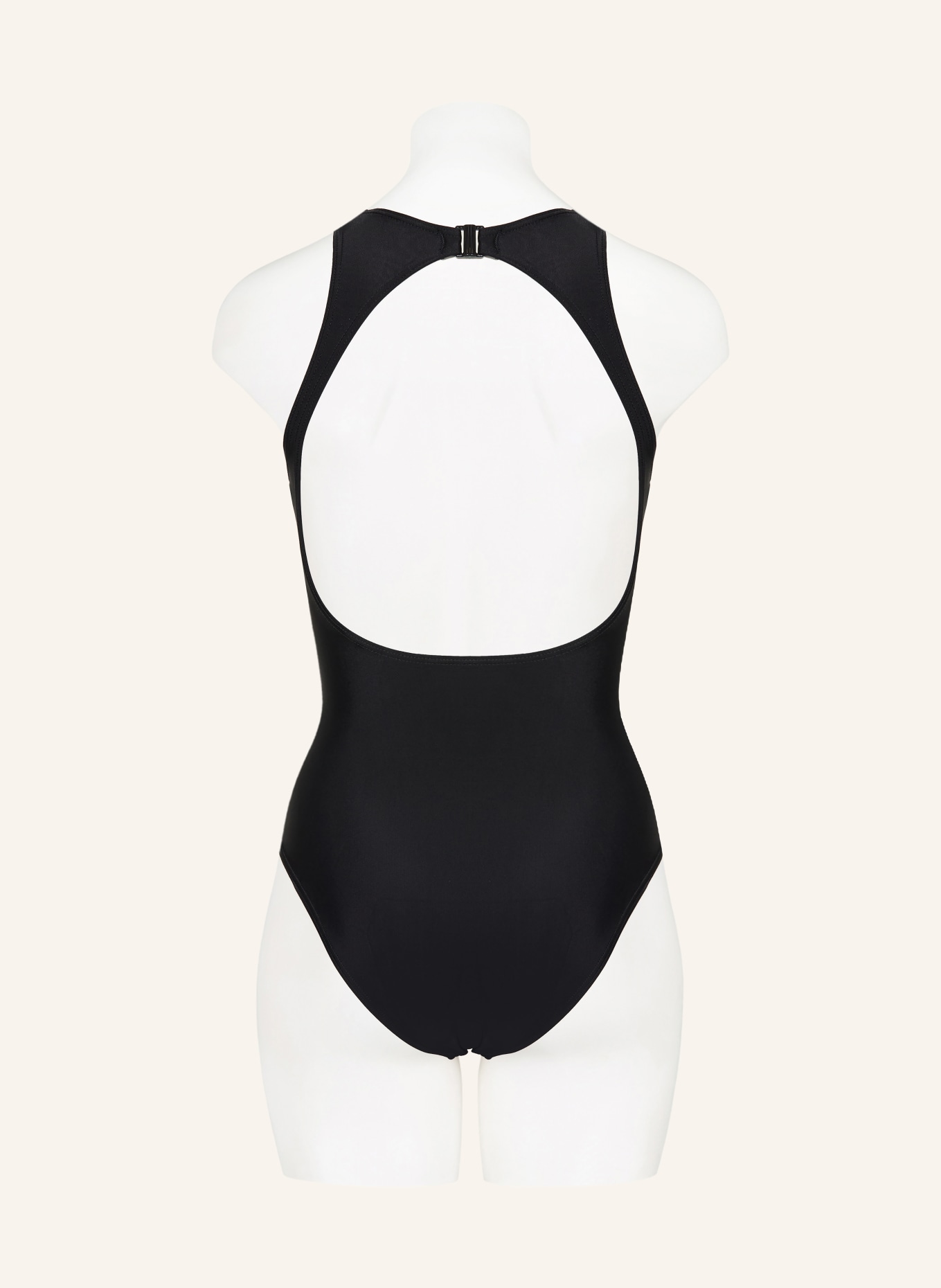 arena Badeanzug O BACK: SCHWARZ