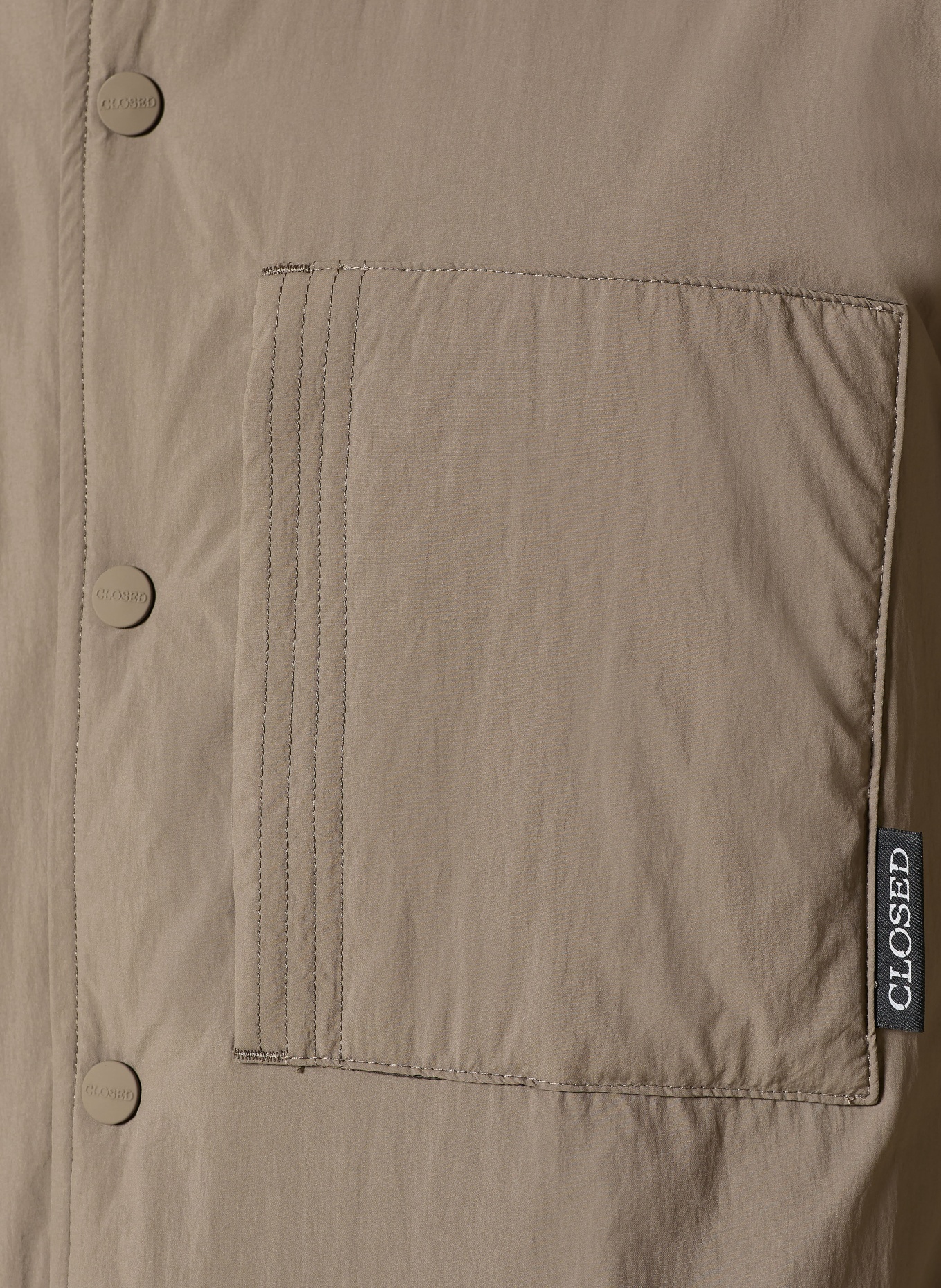 CLOSED Overjas: KAKI