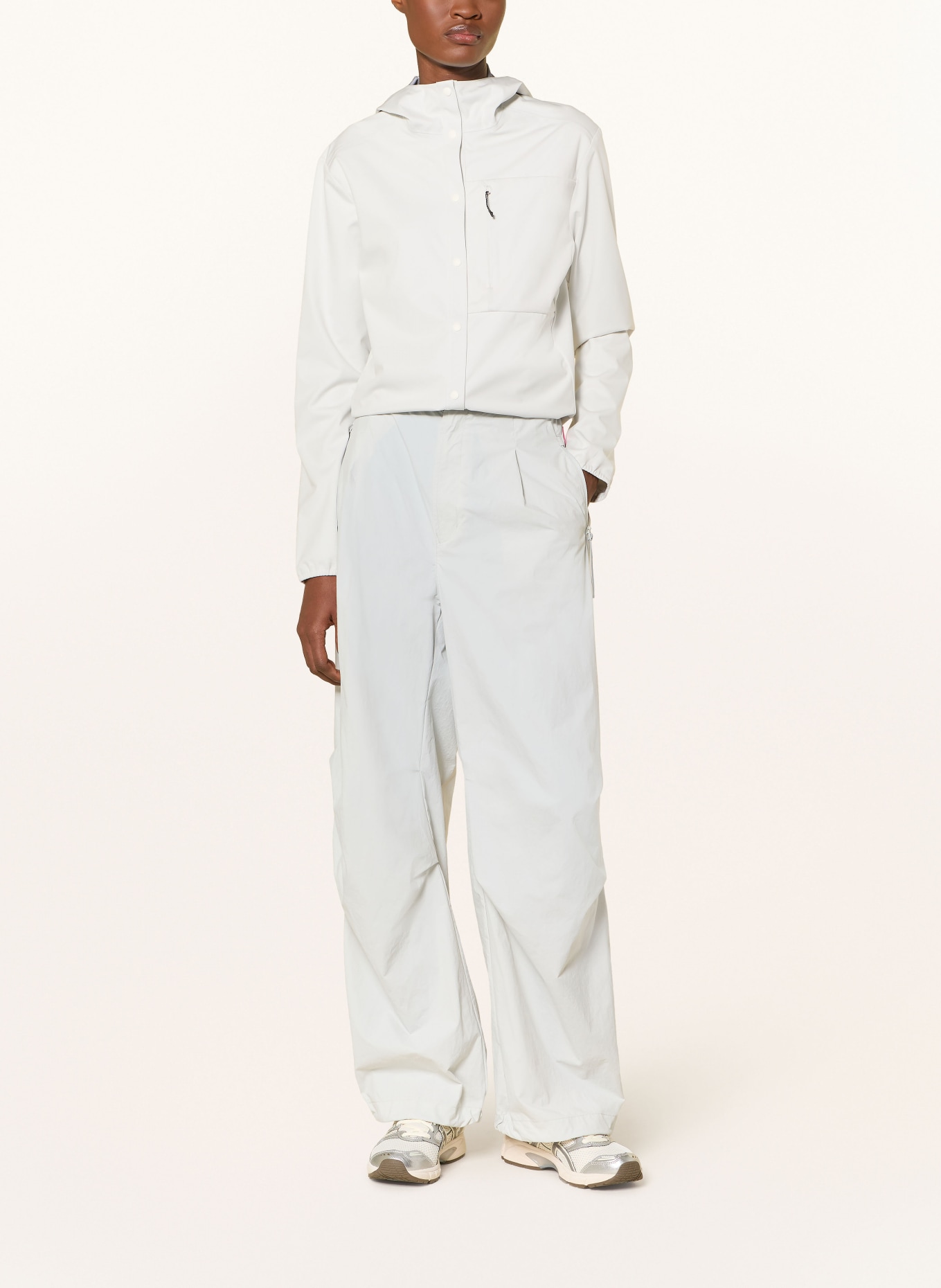 odlo TRANSITION softshell jacket: LIGHT GRAY