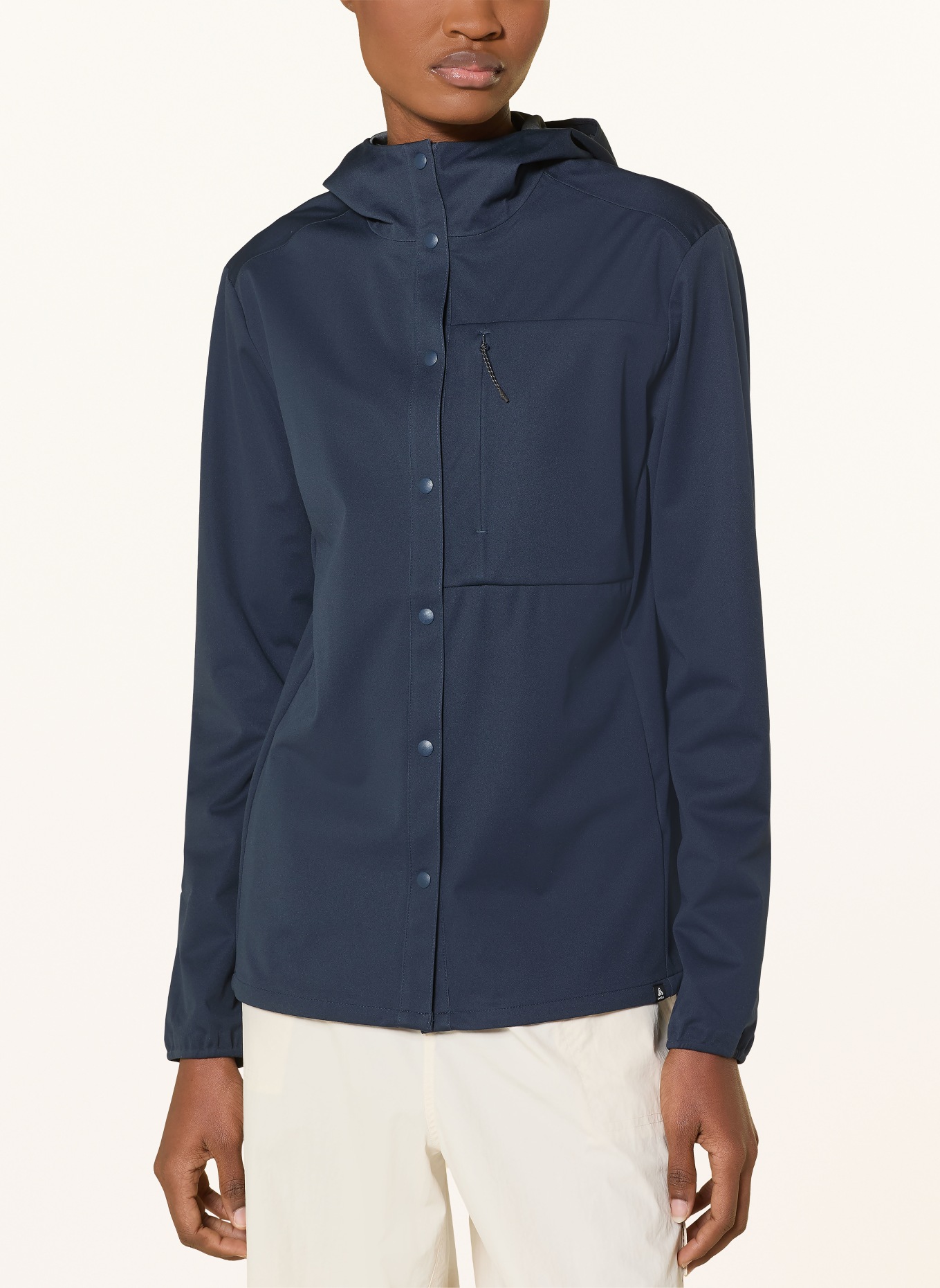 odlo Softshell-Jacke TRANSITION: DUNKELBLAU