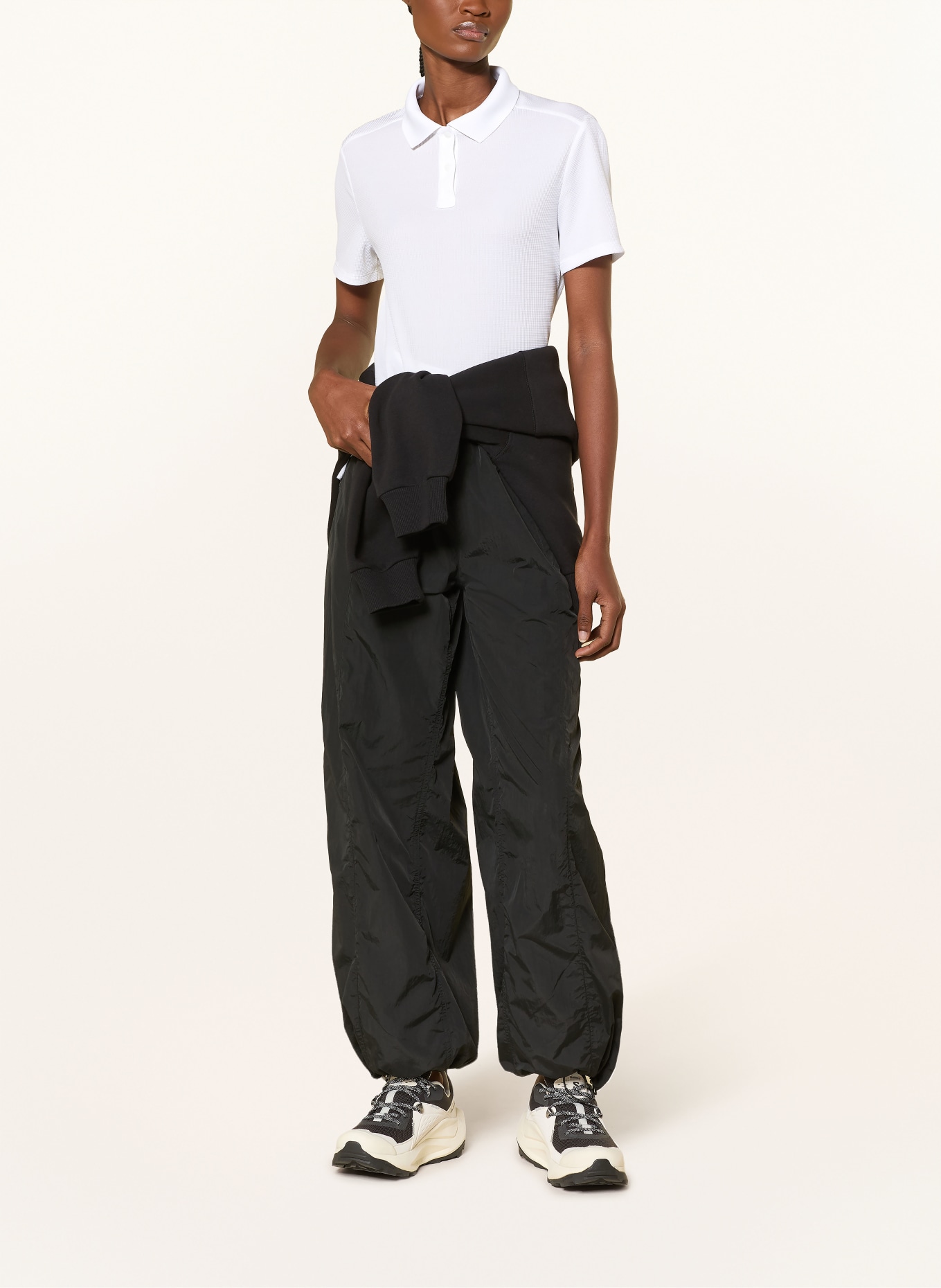 odlo Funktions-Poloshirt CUBIC LIGHT: WEISS