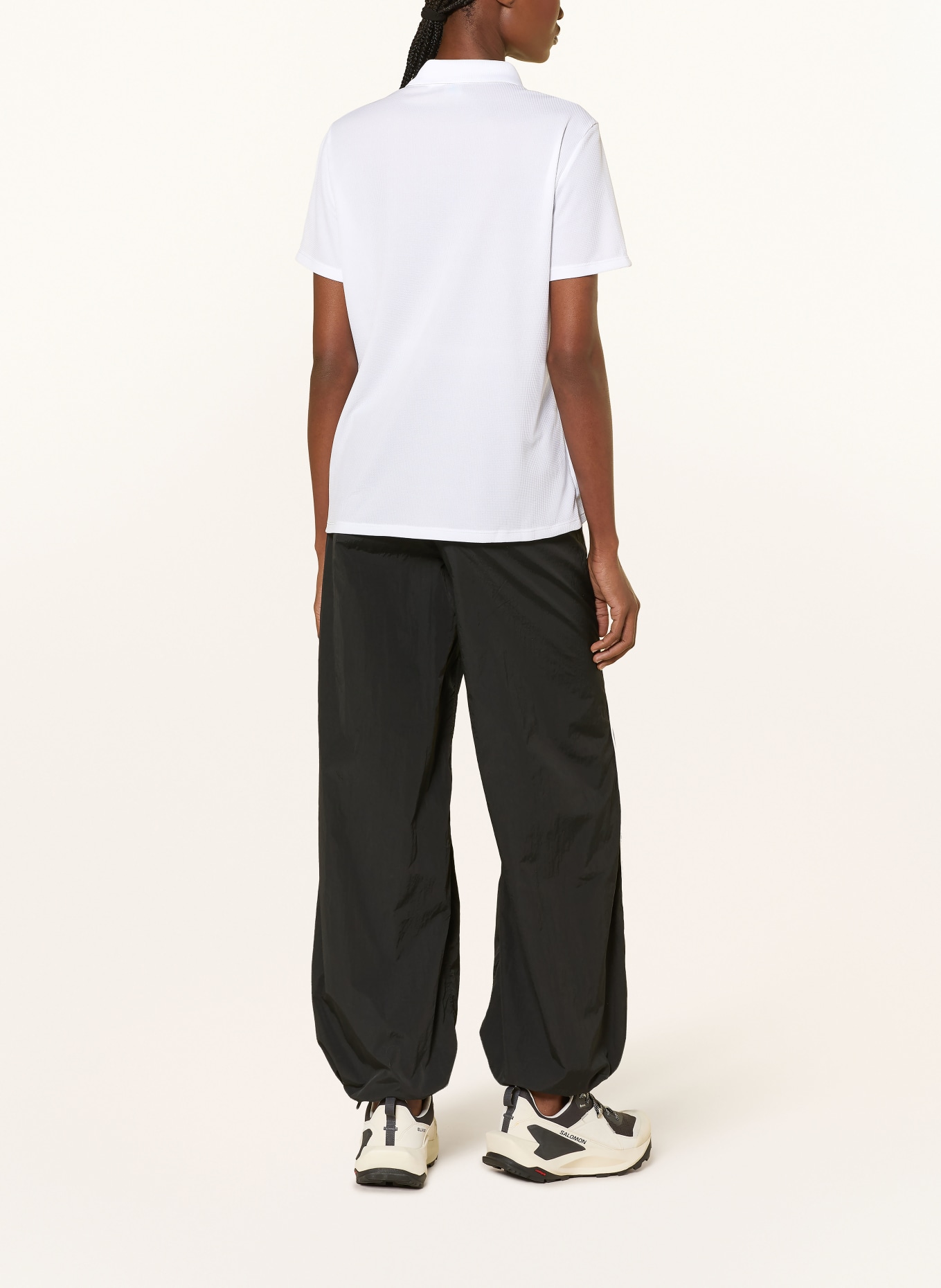 odlo Funktions-Poloshirt CUBIC LIGHT: WEISS