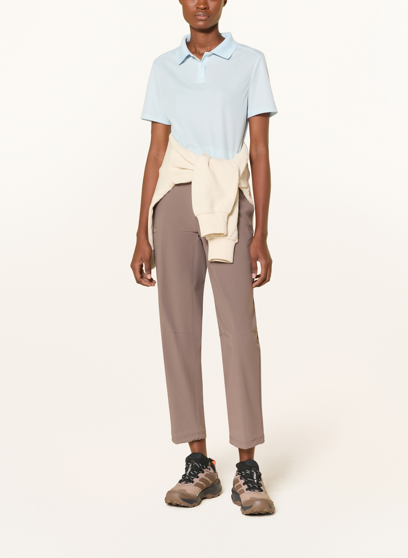 odlo Functioneel poloshirt CUBIC LIGHT: LICHTBLAUW