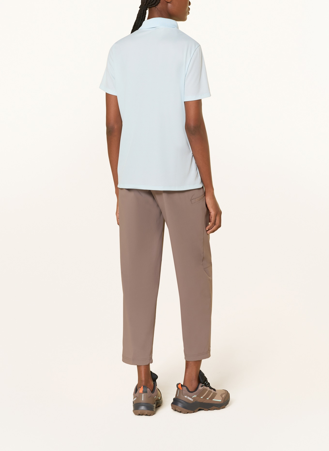 odlo Functioneel poloshirt CUBIC LIGHT: LICHTBLAUW