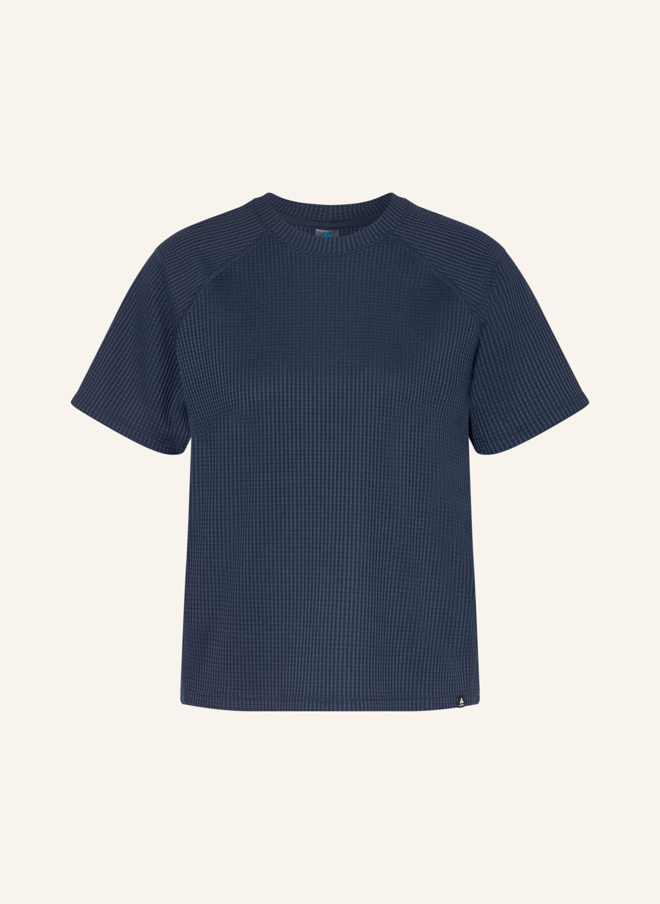odlo T-shirt CUBIC: DONKERBLAUW