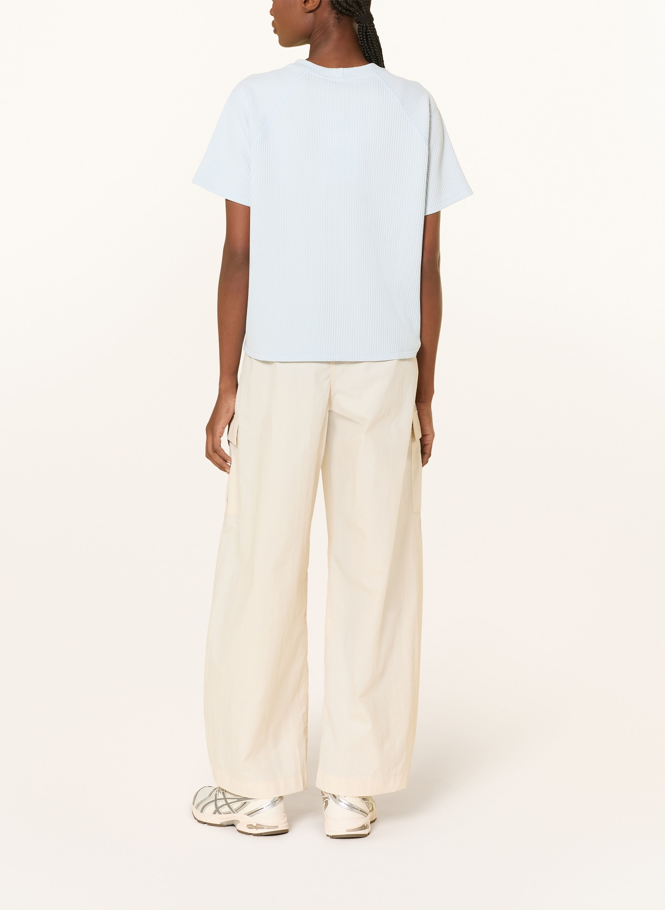 odlo T-shirt CUBIC: LICHTBLAUW