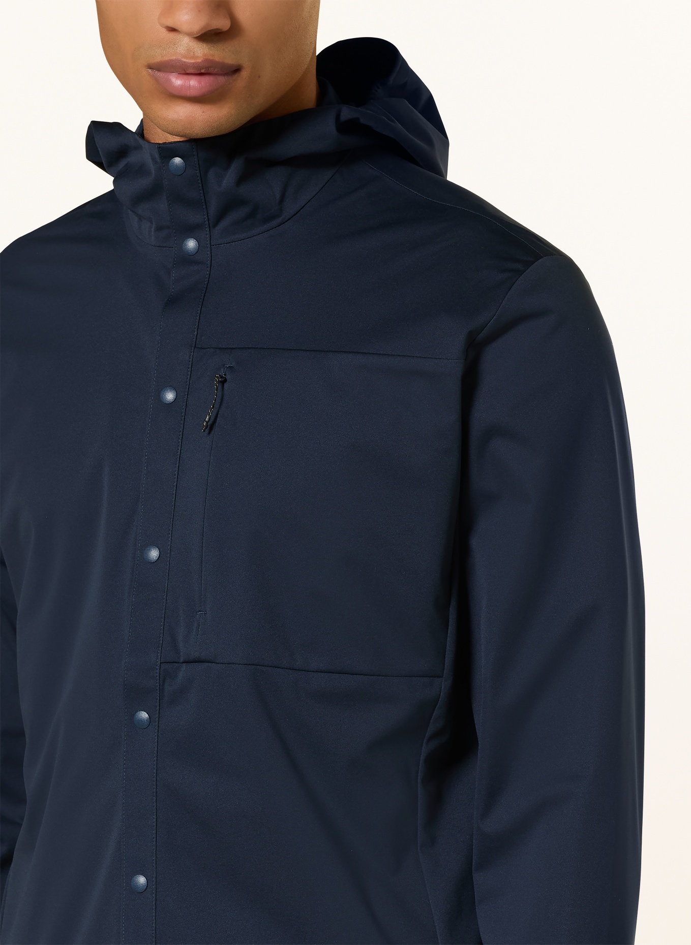 odlo Veste Softshell TRANSITION: BLEU FONCÉ