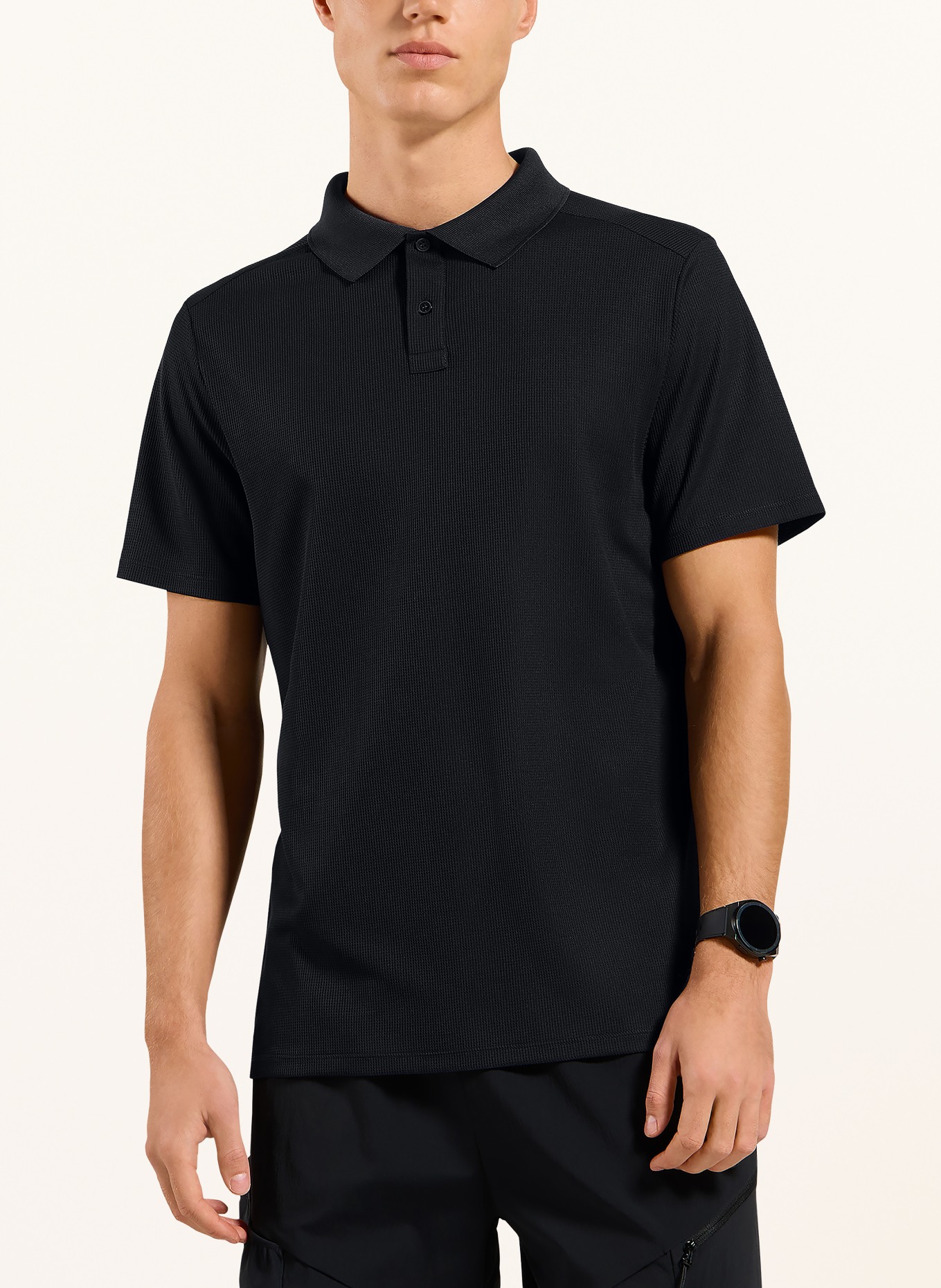 odlo Functional polo shirt CUBIC LIGHT: BLACK