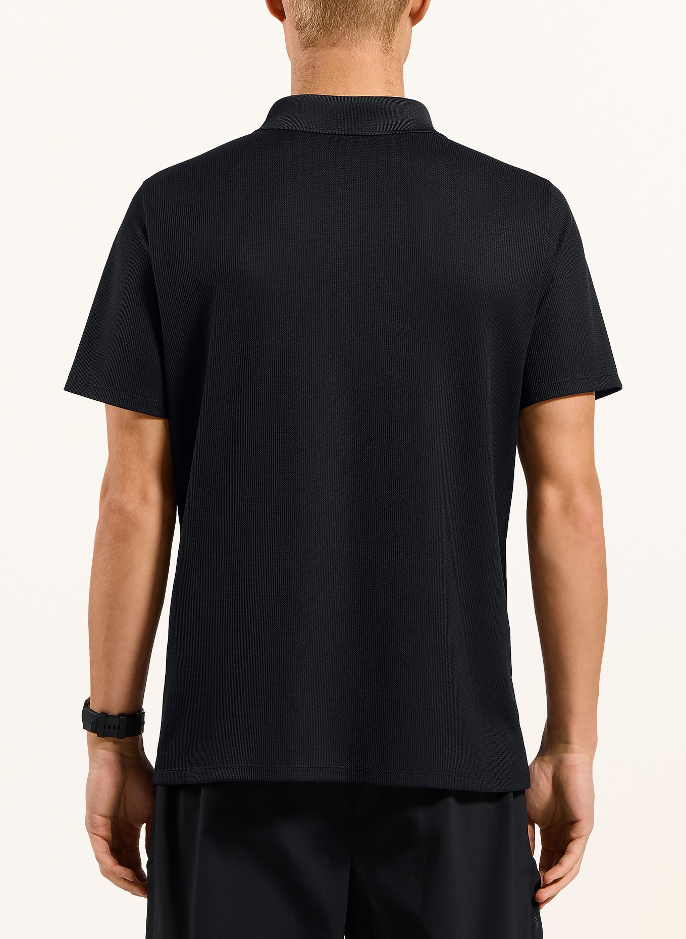 odlo Functional polo shirt CUBIC LIGHT: BLACK