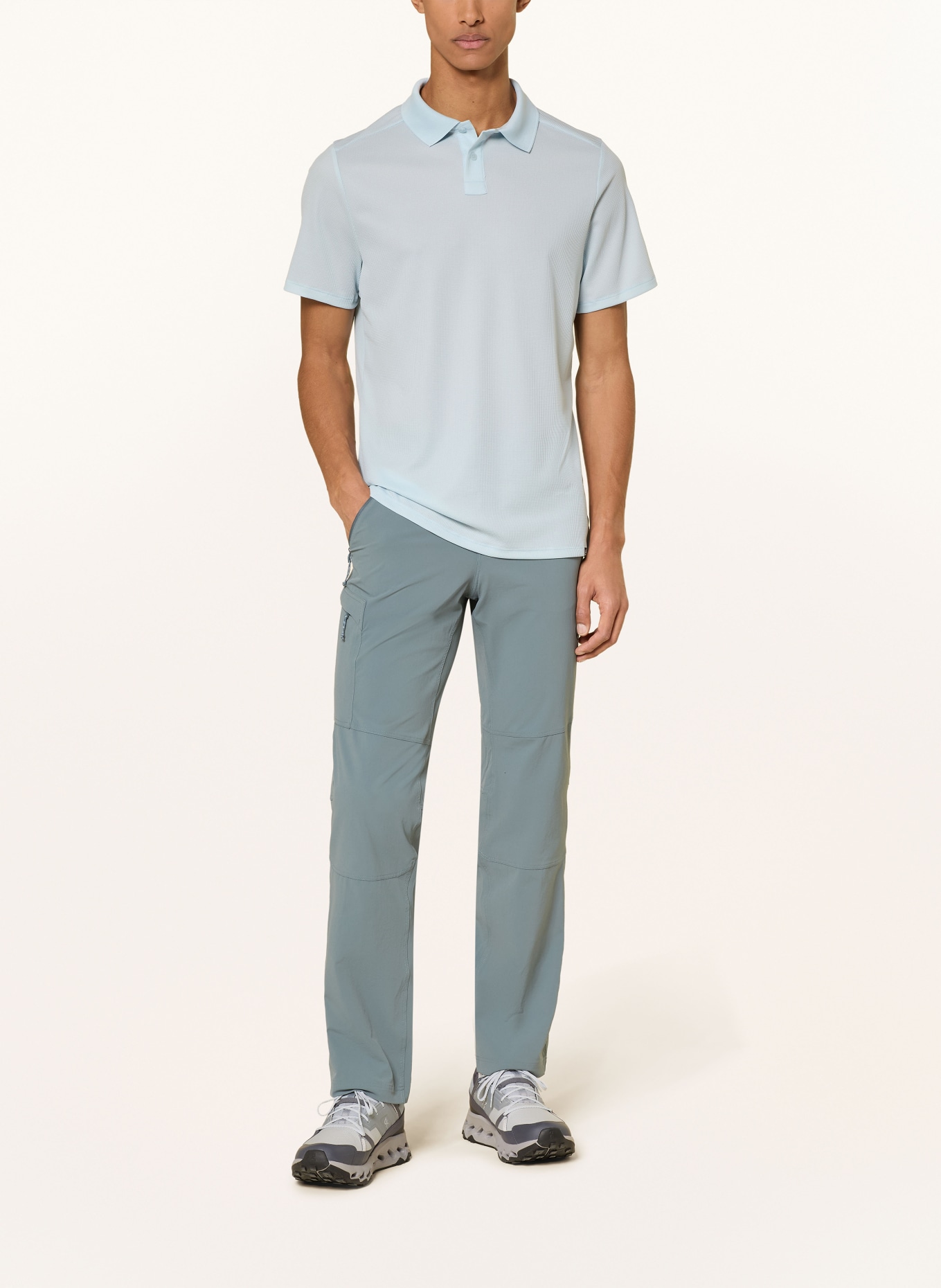 odlo Functioneel poloshirt CUBIC LIGHT: LICHTBLAUW