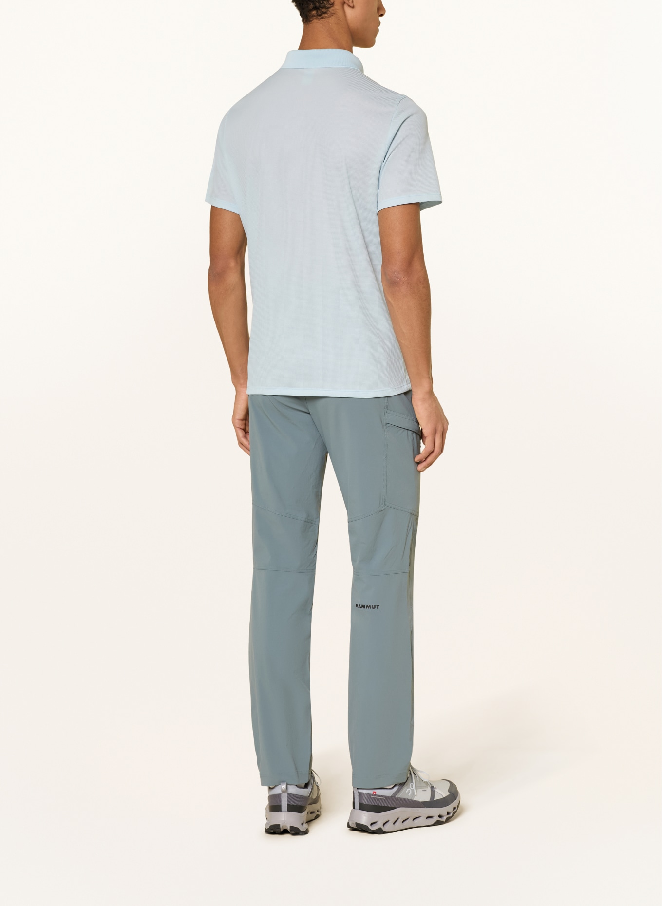 odlo Functioneel poloshirt CUBIC LIGHT: LICHTBLAUW