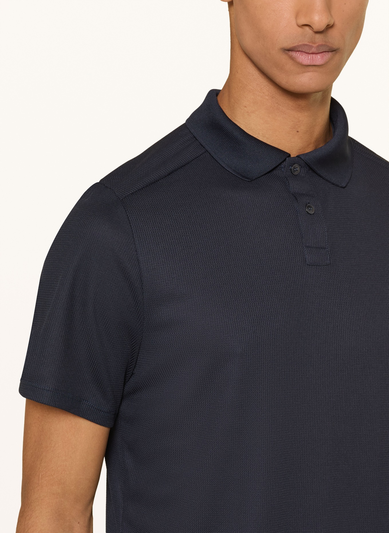 odlo Functioneel poloshirt CUBIC LIGHT: DONKERBLAUW