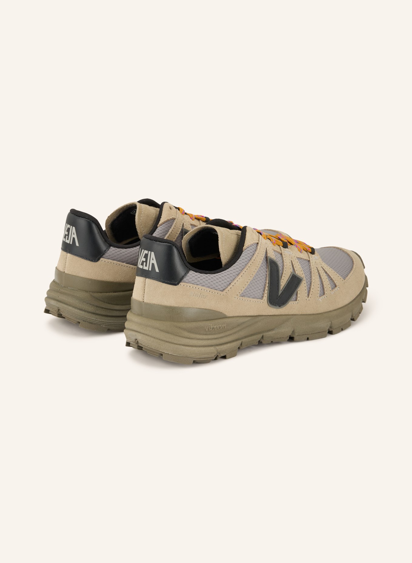 VEJA Sneaker SALAR: TAUPE / GRIJS / ZWART