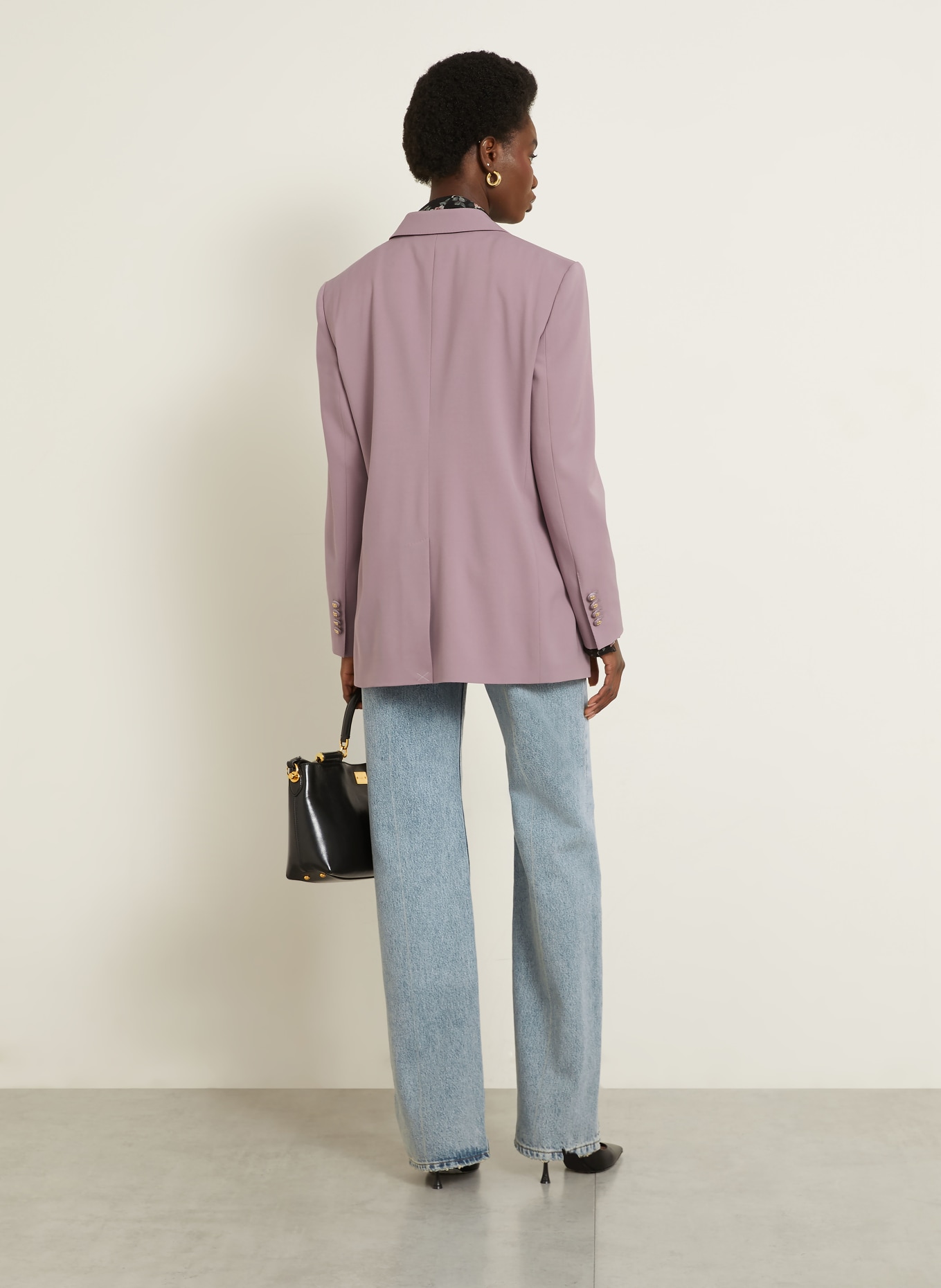 DOLCE & GABBANA blazer long: LILAS CLAIR