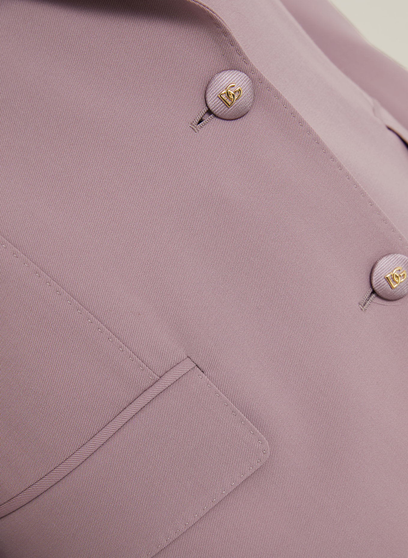 DOLCE & GABBANA blazer long: LILAS CLAIR