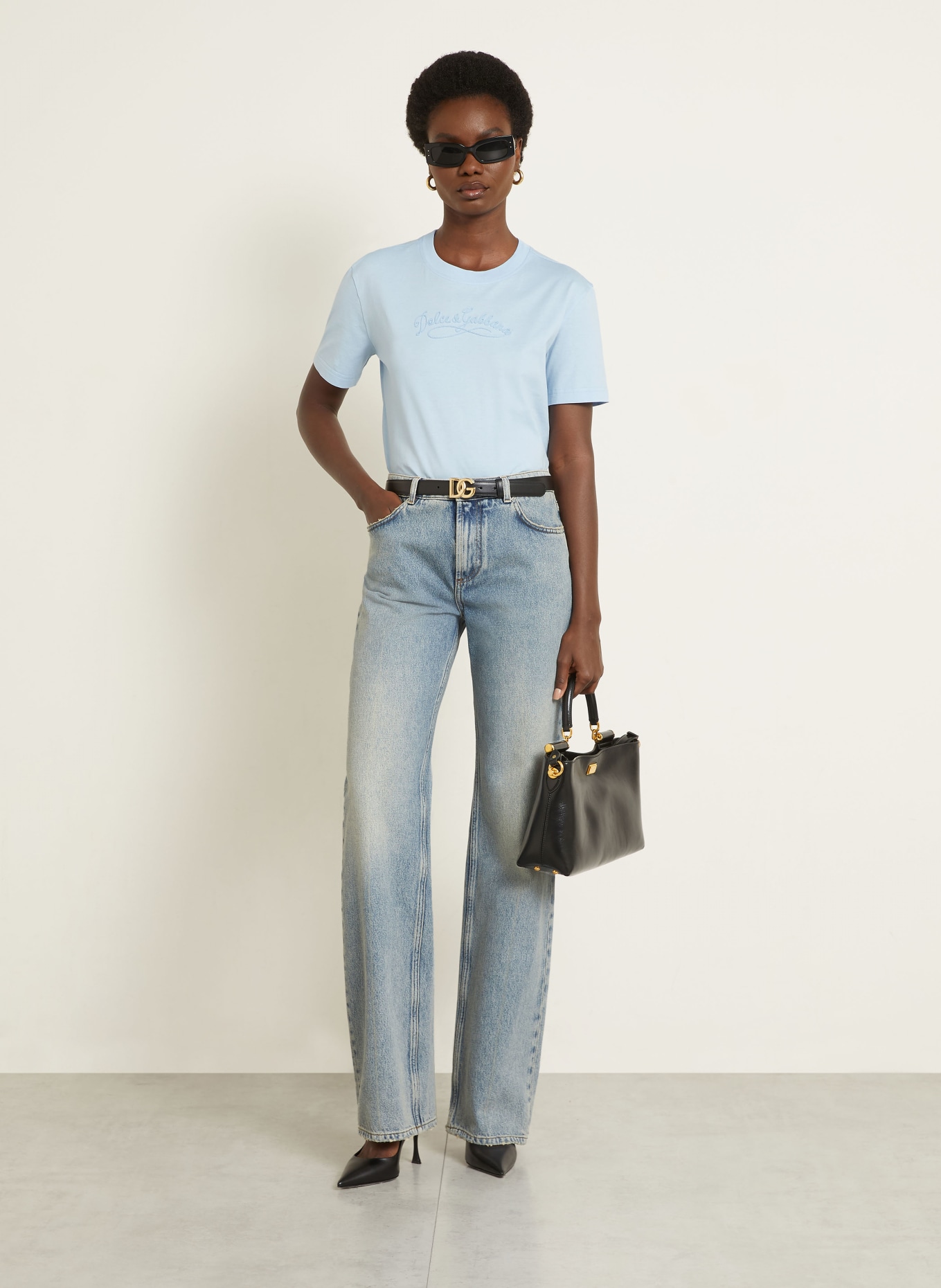 DOLCE & GABBANA T-Shirt: HELLBLAU