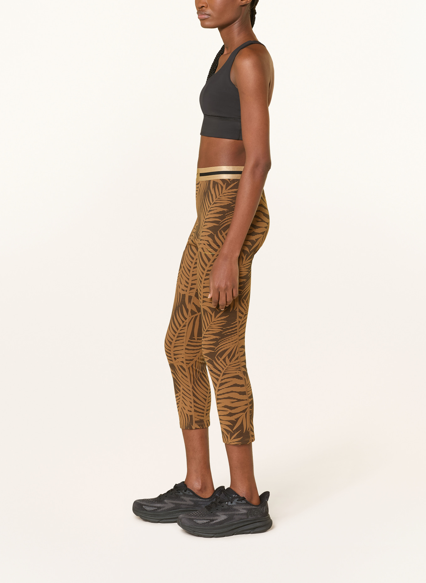 VENICE BEACH Legging KENDALL: COGNAC / ZWART